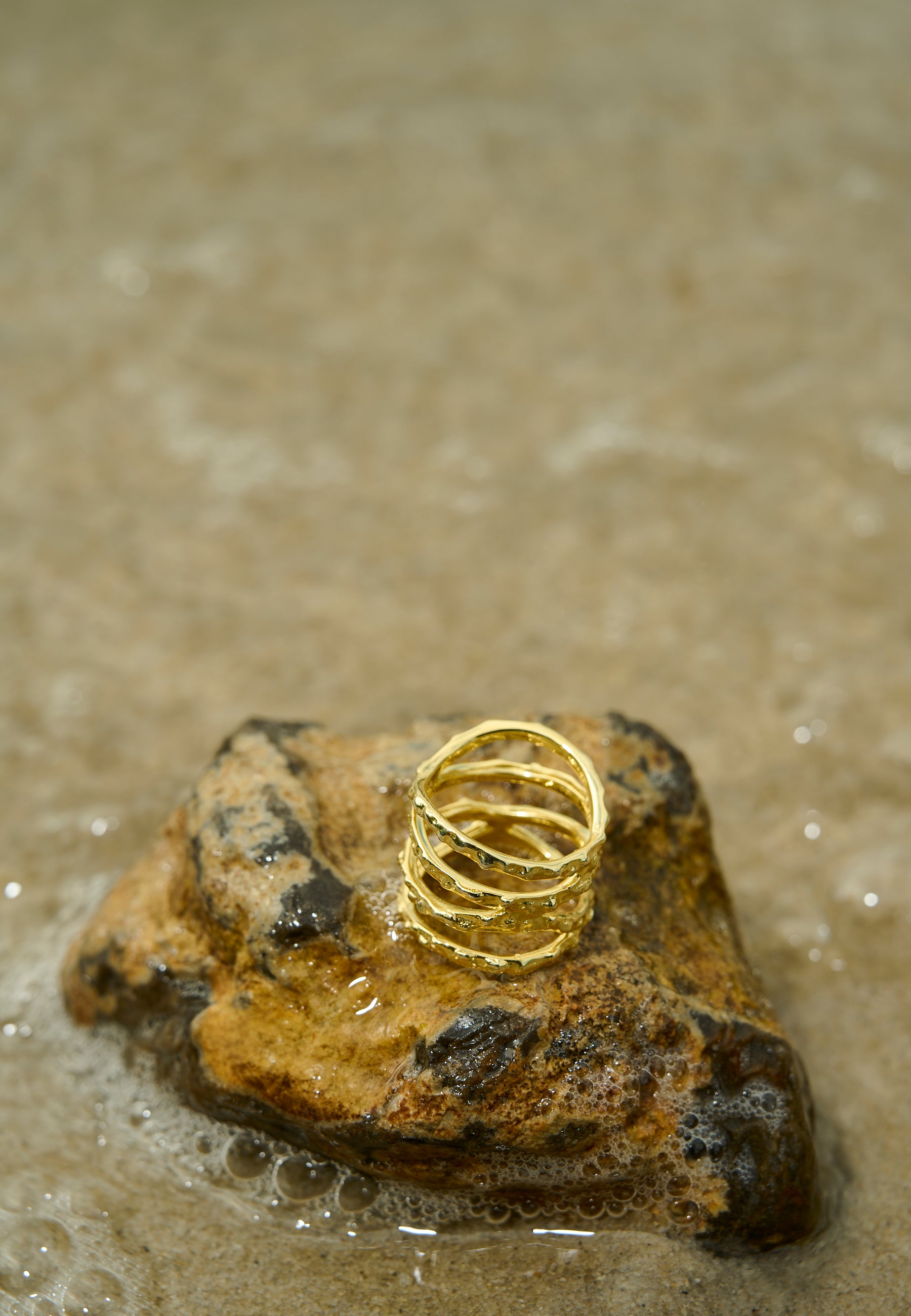 SRBlurry Wrap Ring