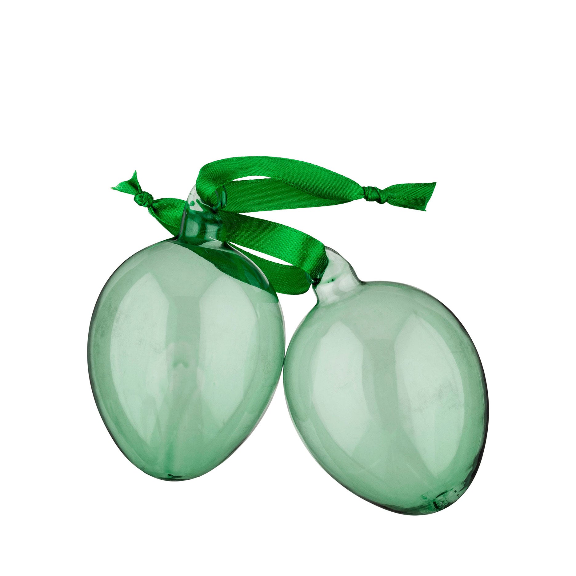 Glas påskeæg 2 stk.