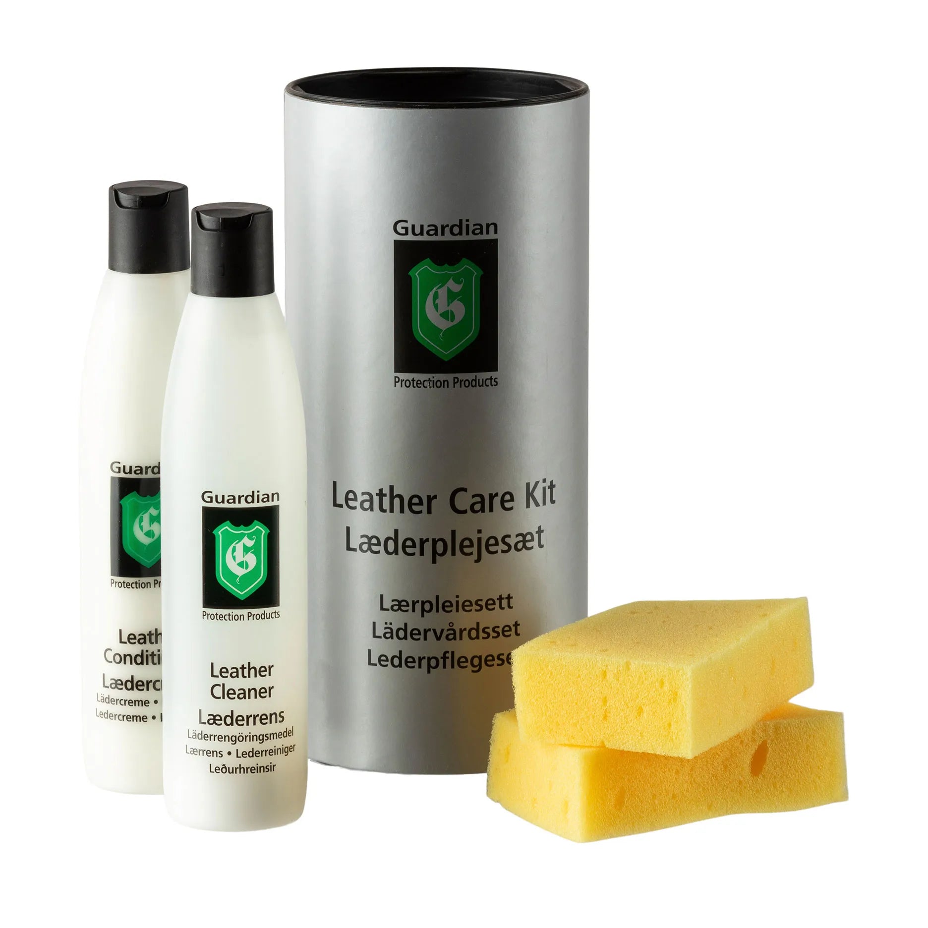 Guardian læderplejesæt