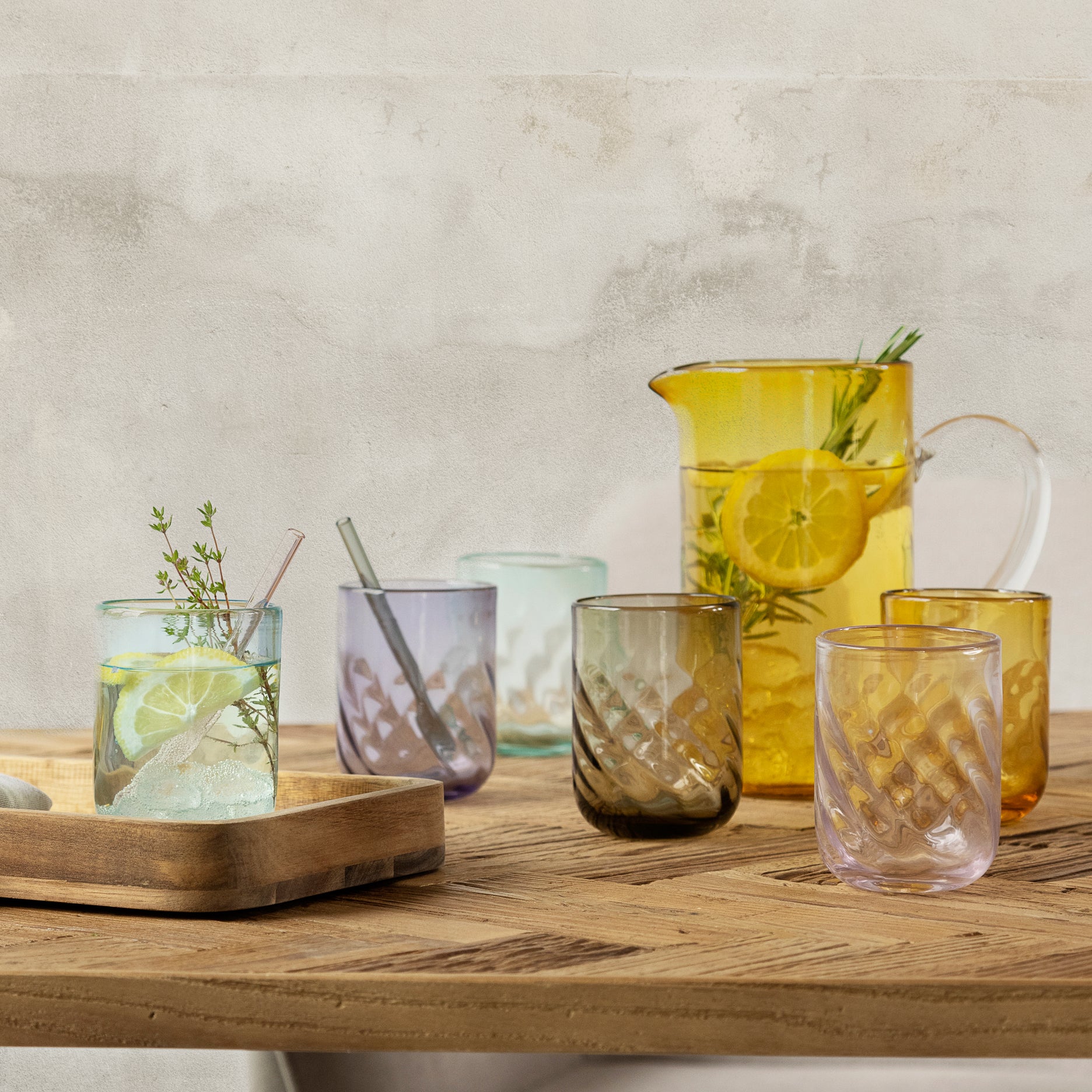 Color drikkeglas 350 ml