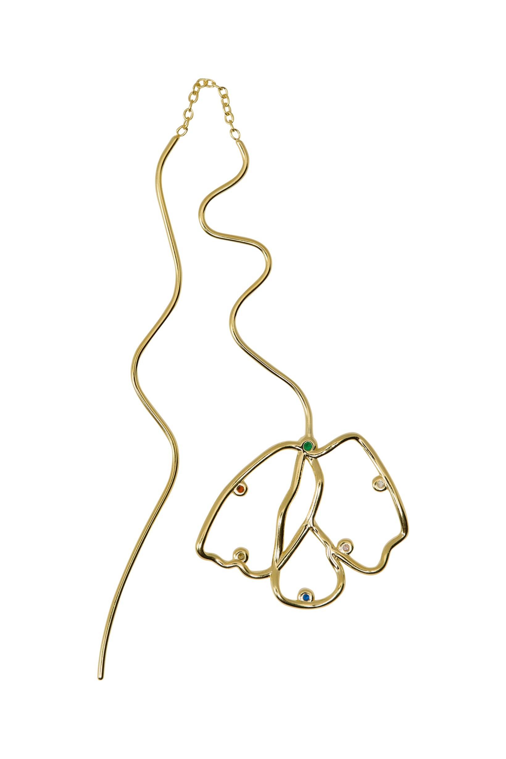 SRPoppy Flower Ørering - Single