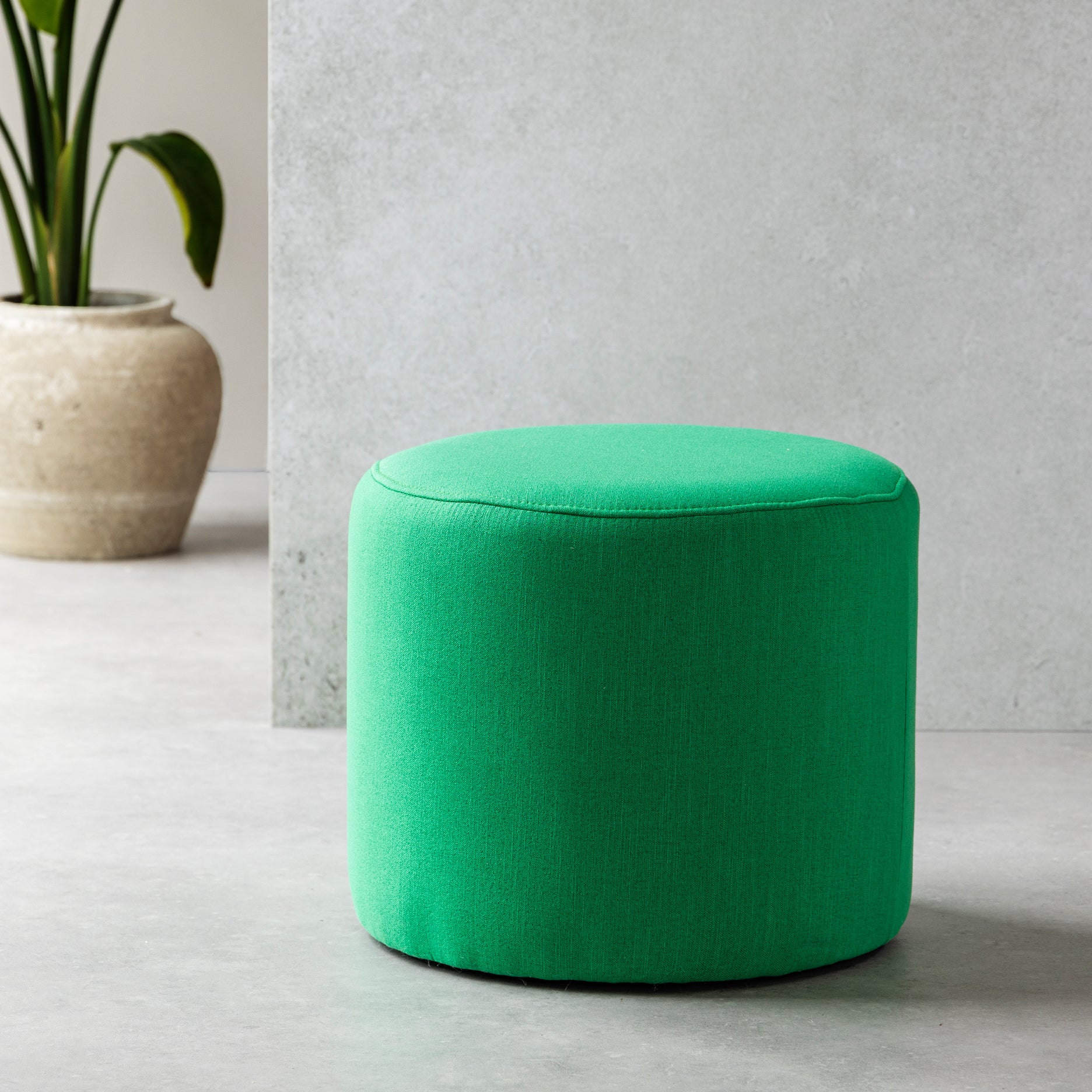 Ordinary puf recycled stof