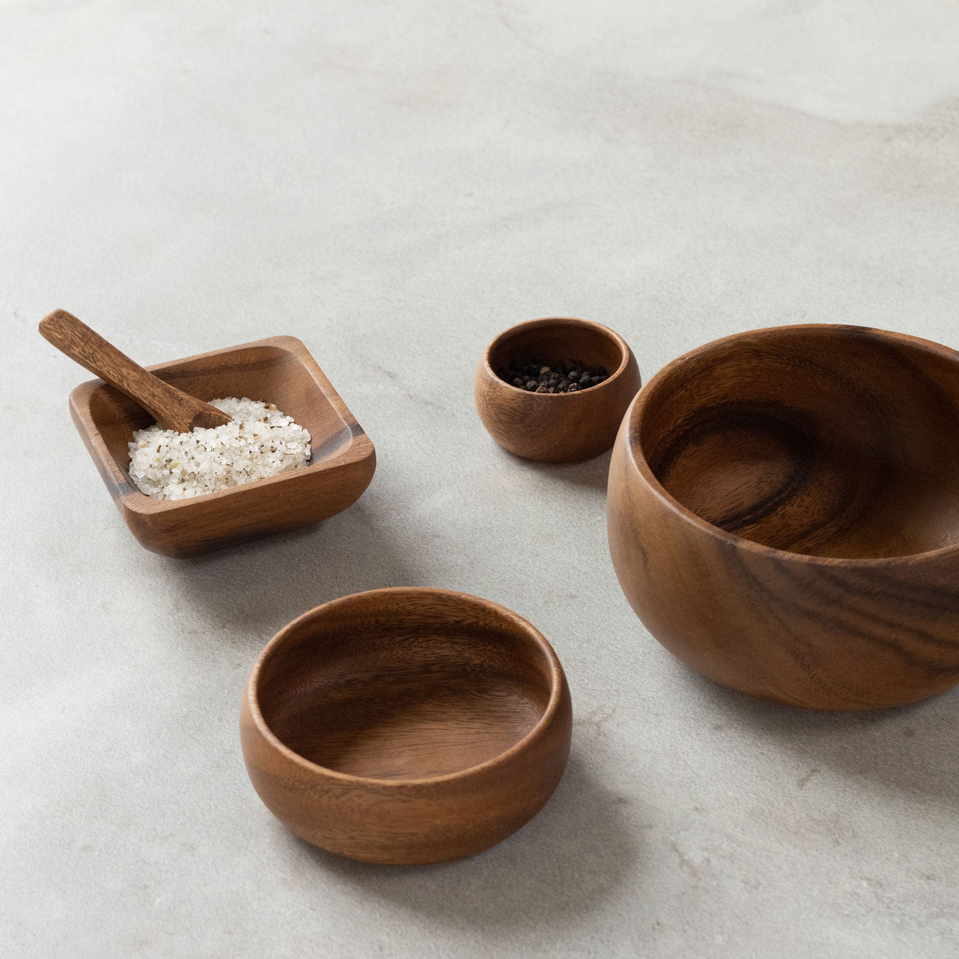 Auri akacia skål Ø10