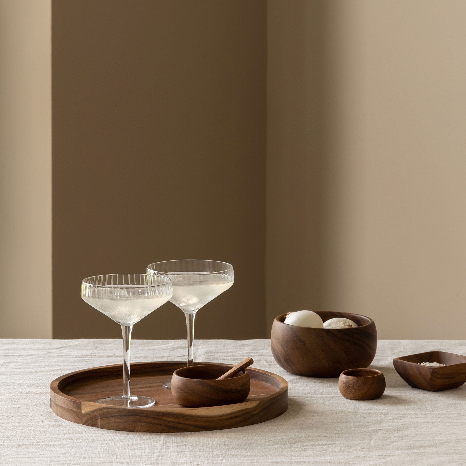 Auri akacia skål Ø10