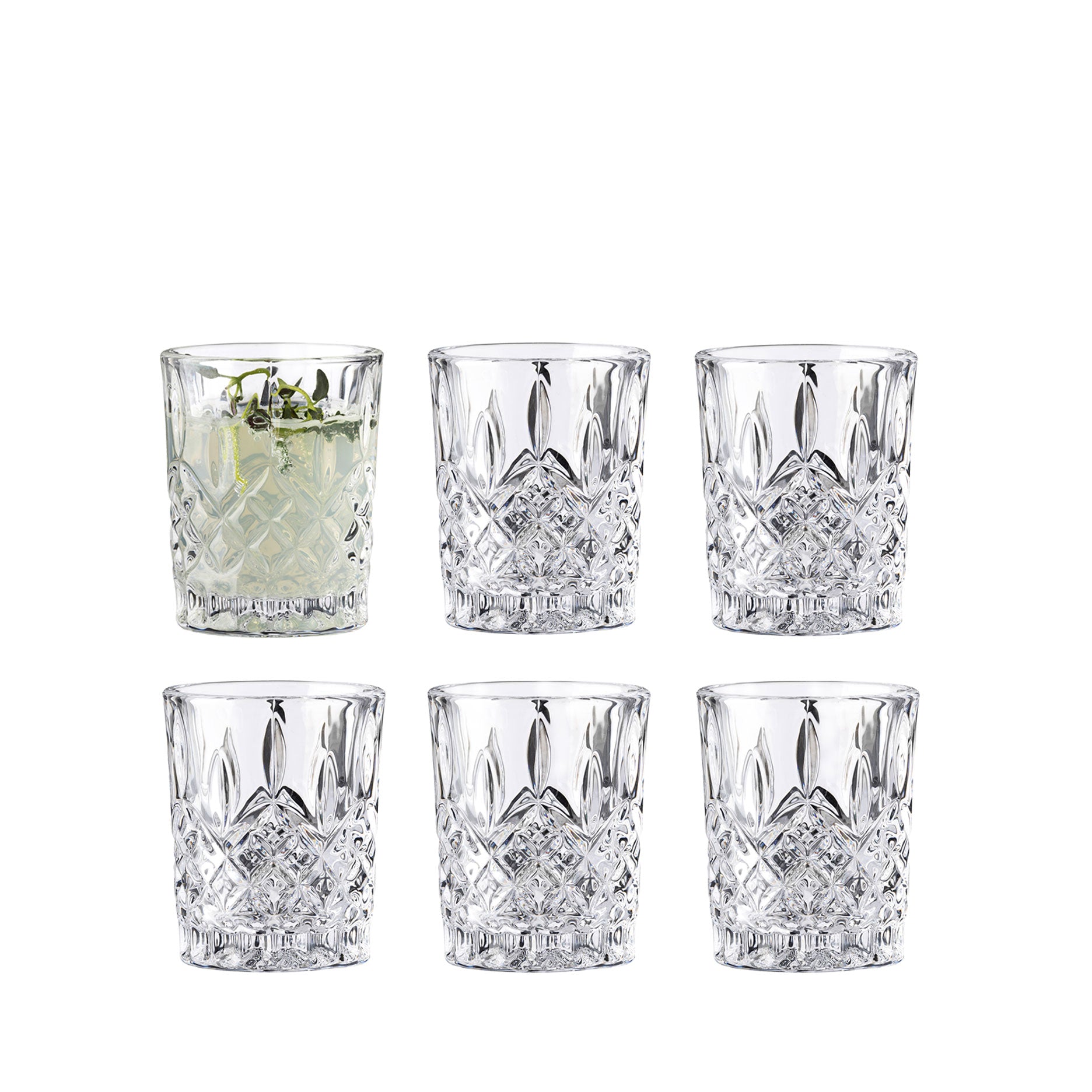 Scotch shotglas, 6 stk.