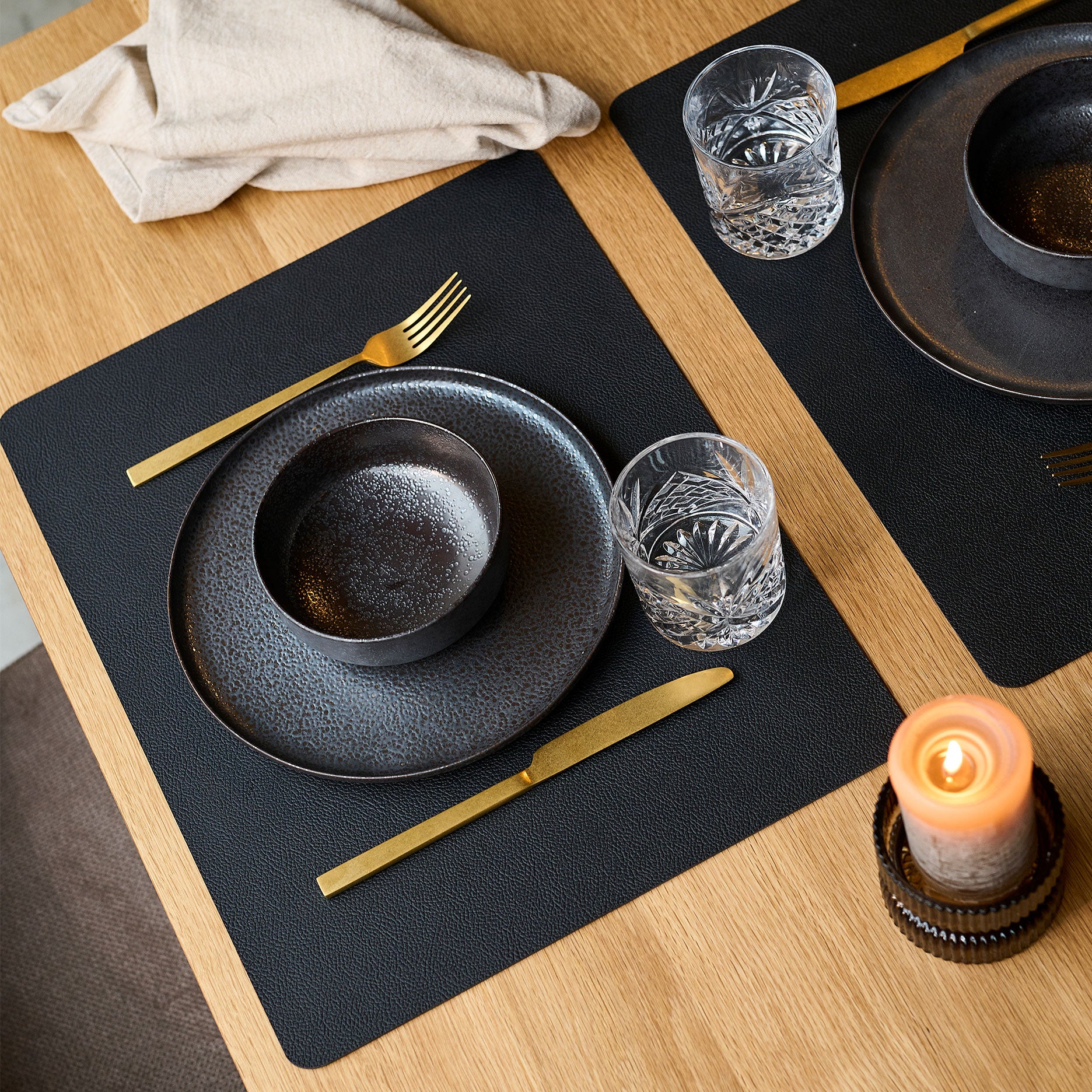 Vendbar dækkeserviet