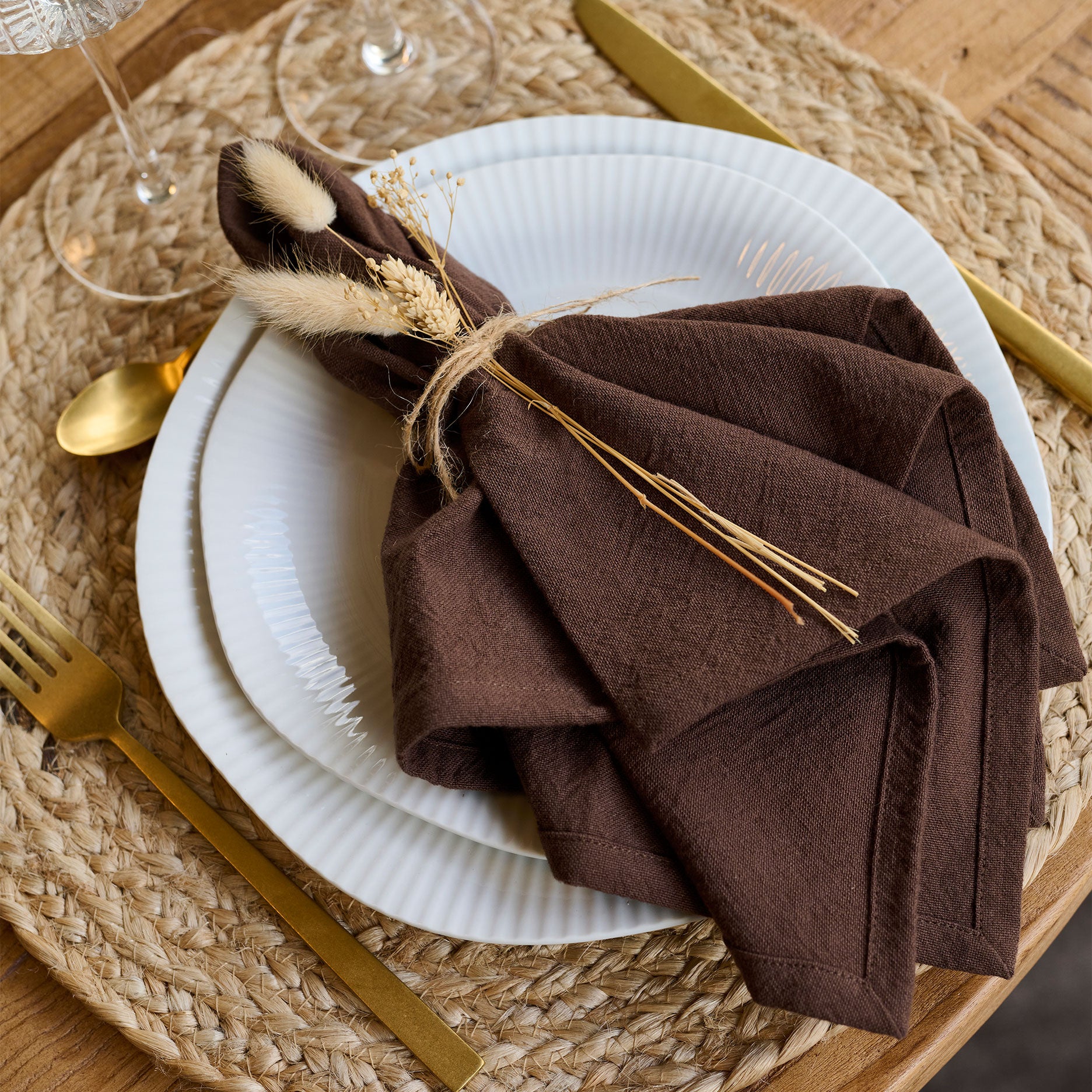 Honest stofservietter 4 stk