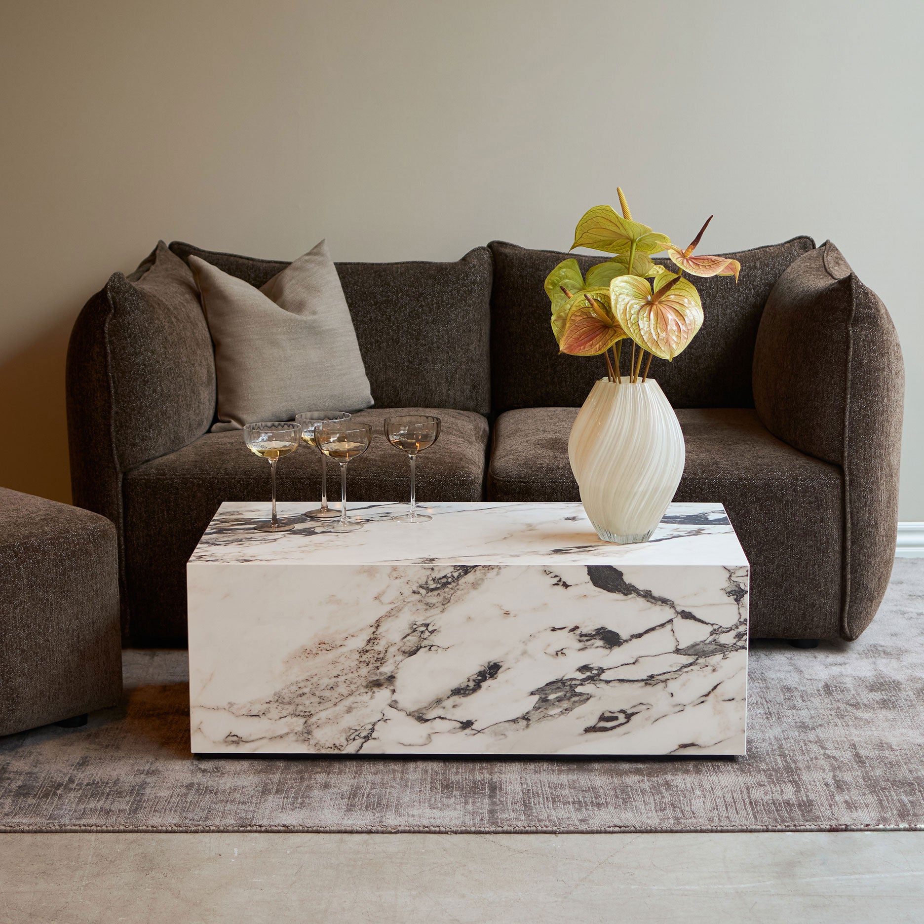 Candy Brown Champagneskål