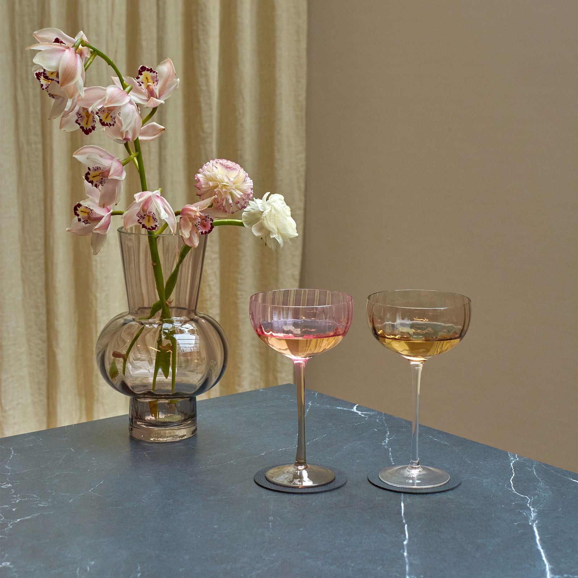 Candy Rose Champagneskål