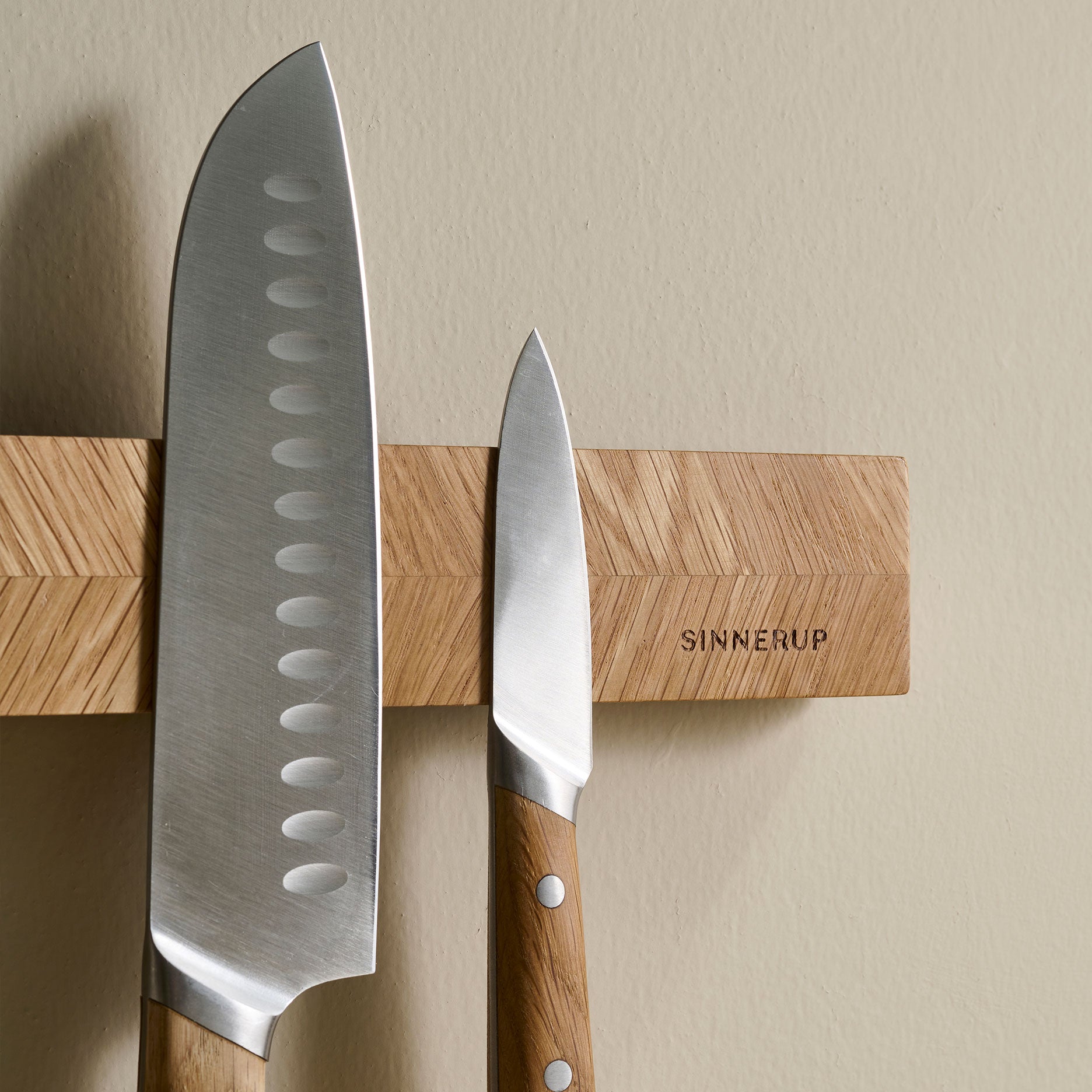 Sildebens egetræ knivmagnet