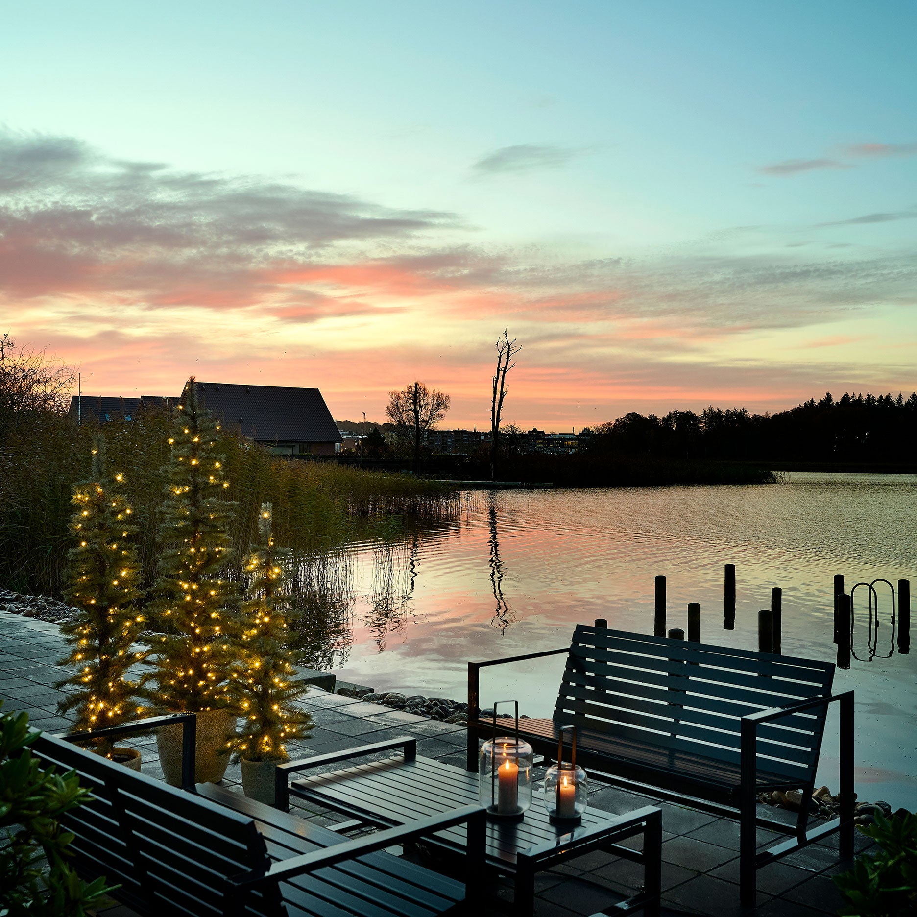 Merry grantræ m/ LED lys