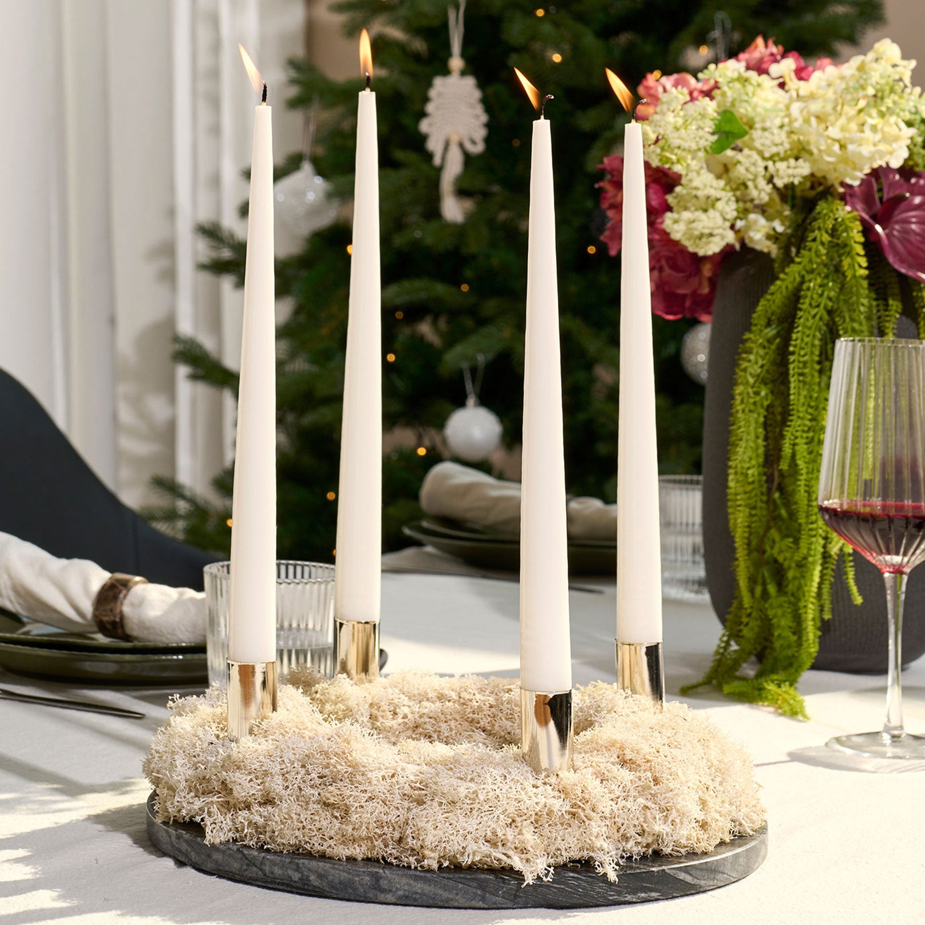 Spyd kronelys 2 stk.