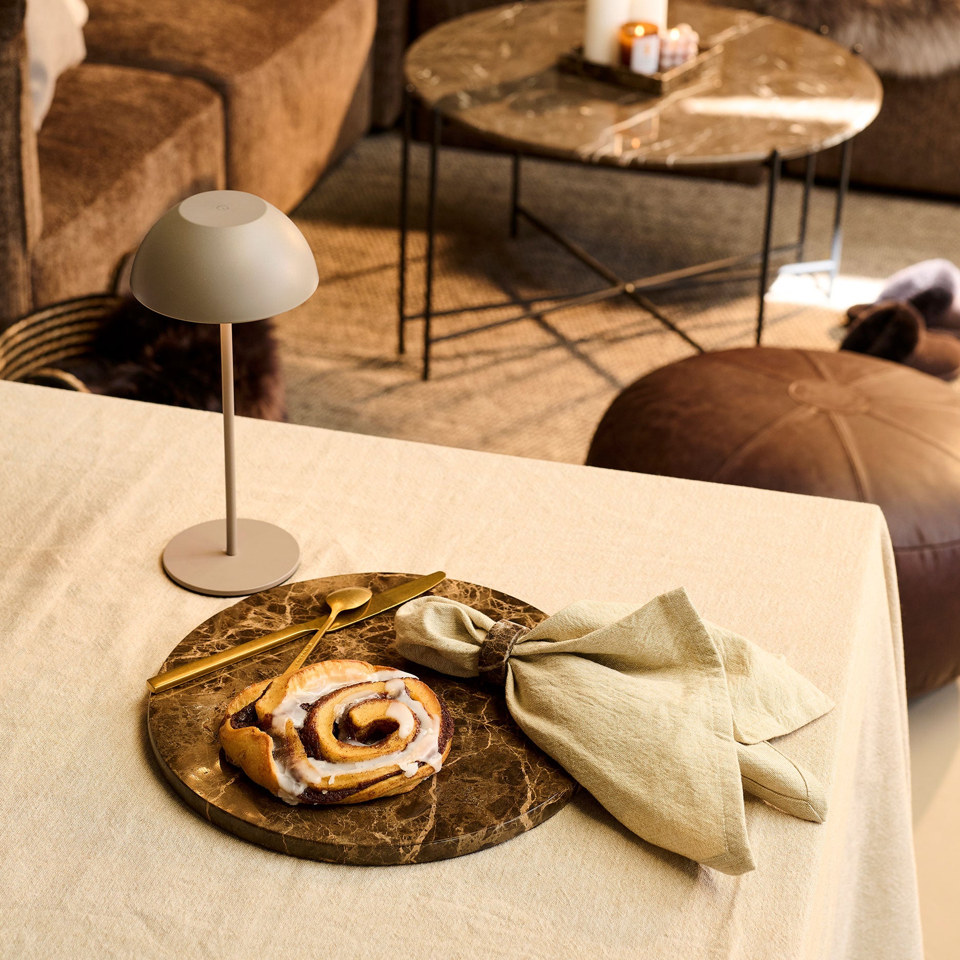 Marble II Rund plade