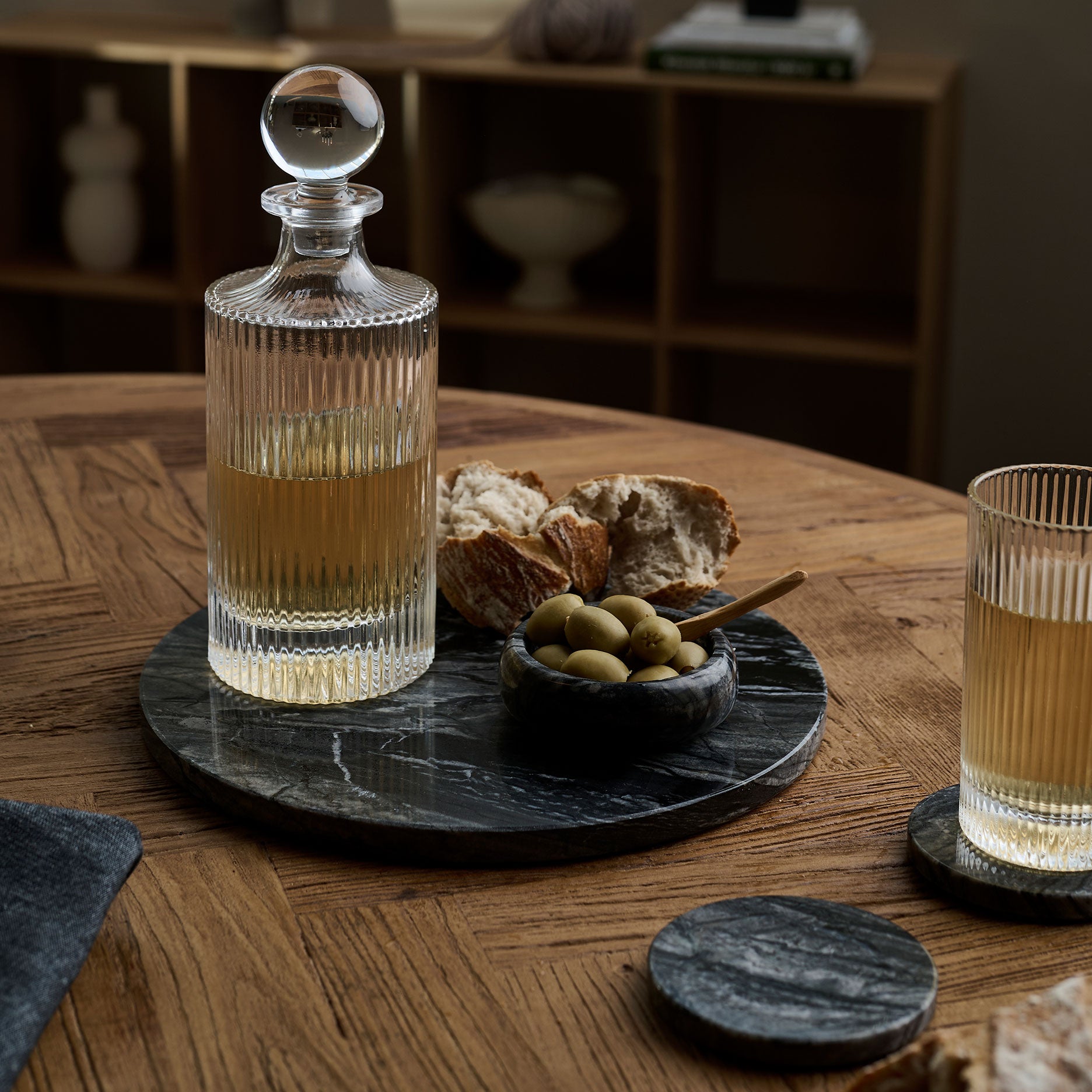 Marble II Rund plade