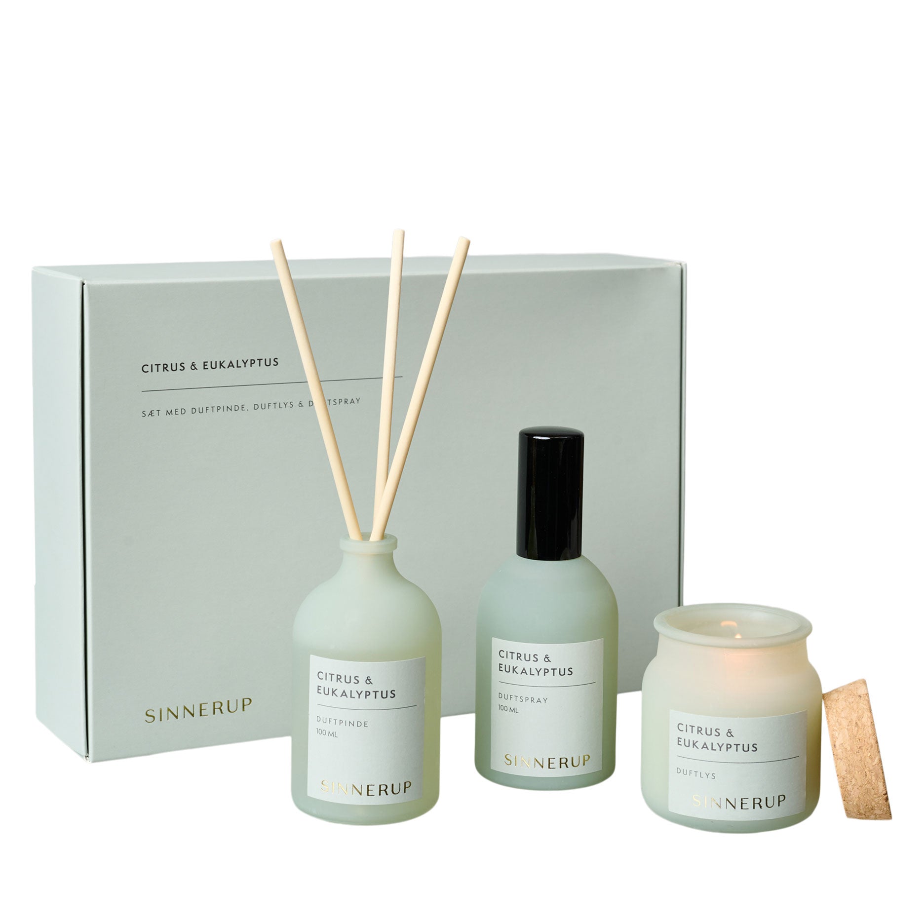 Duftsæt grøn mist eukalyptus/citrus