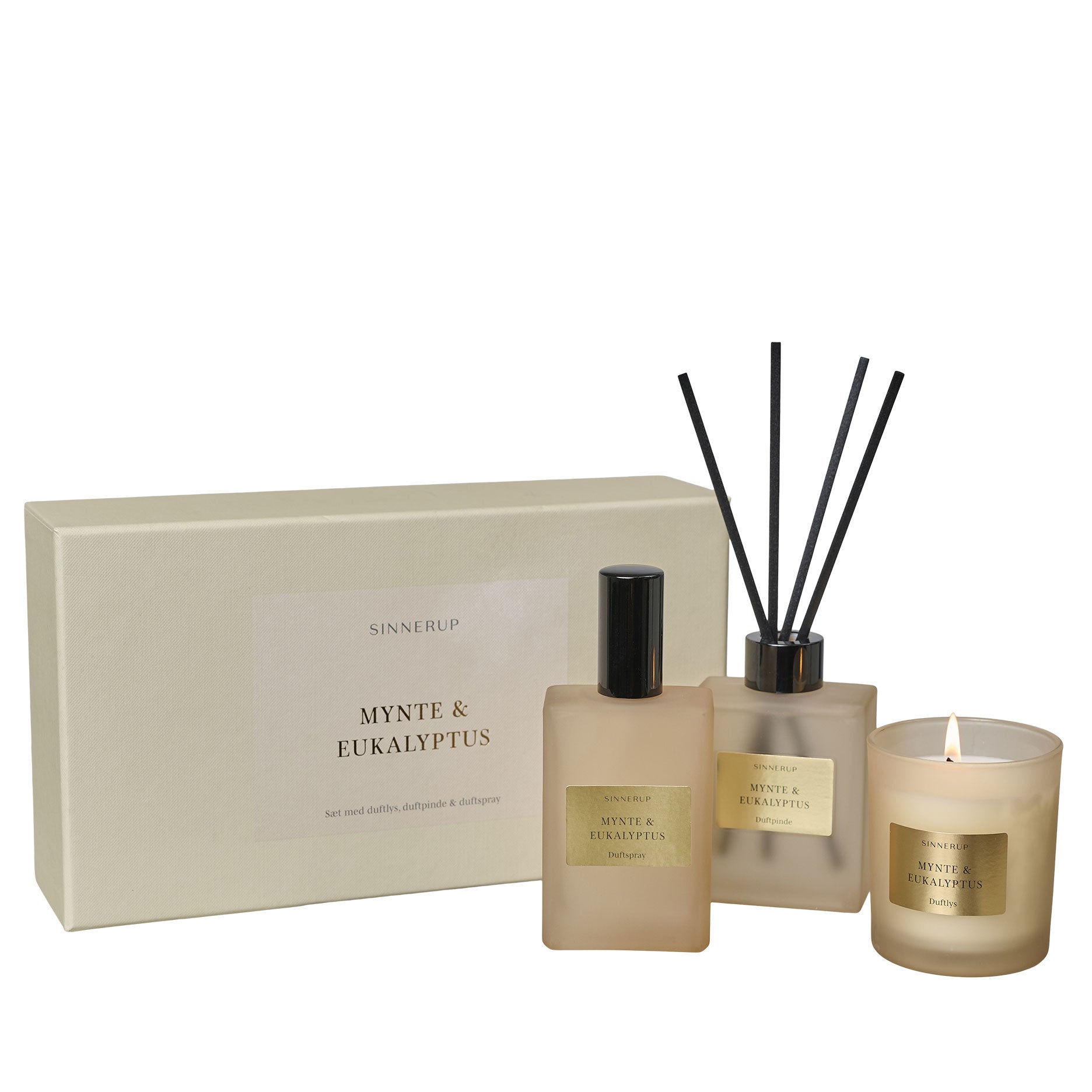 Duftsæt Brun Caleo Mynte/Eukalyptus