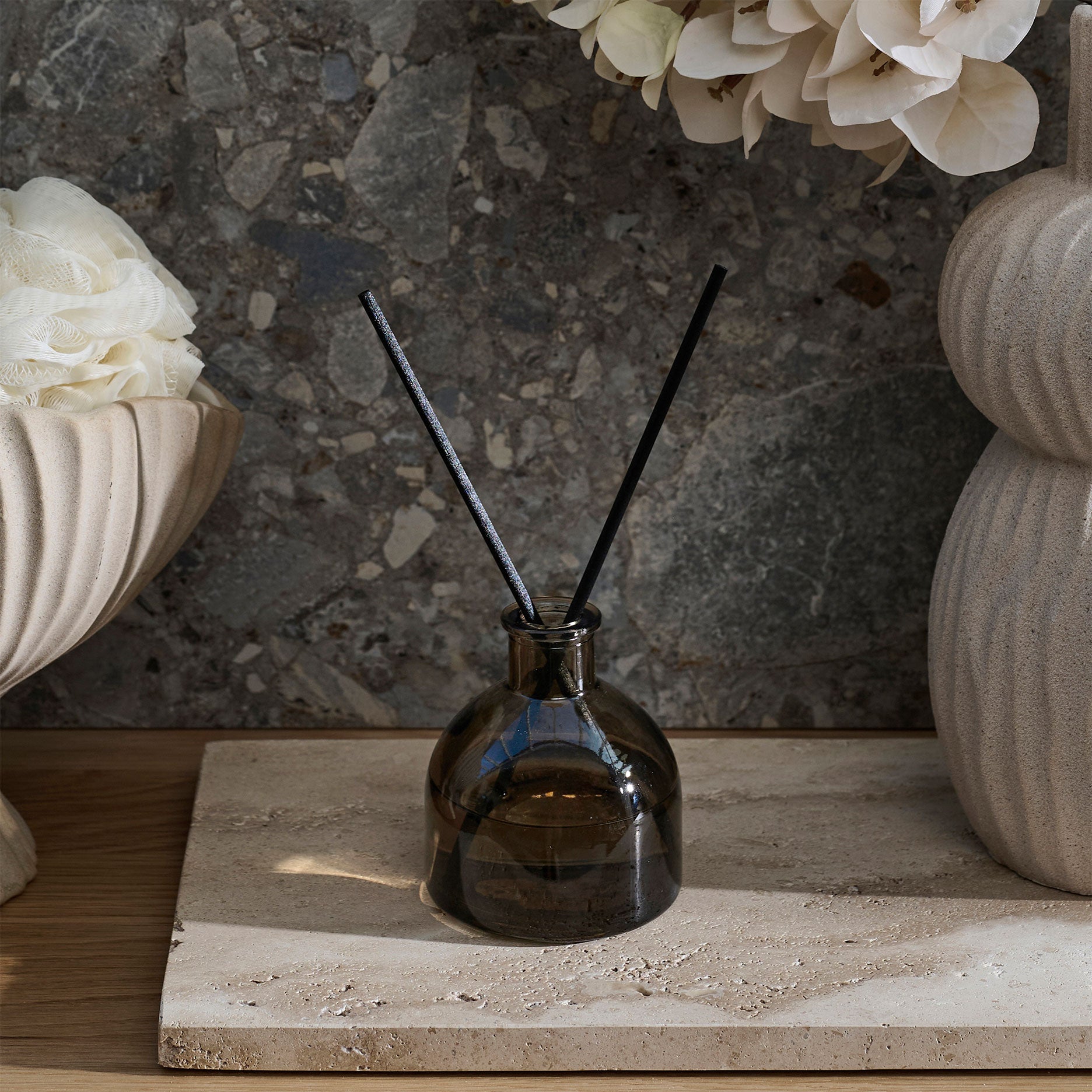 Duftpinde Grå Bliss - Pæon