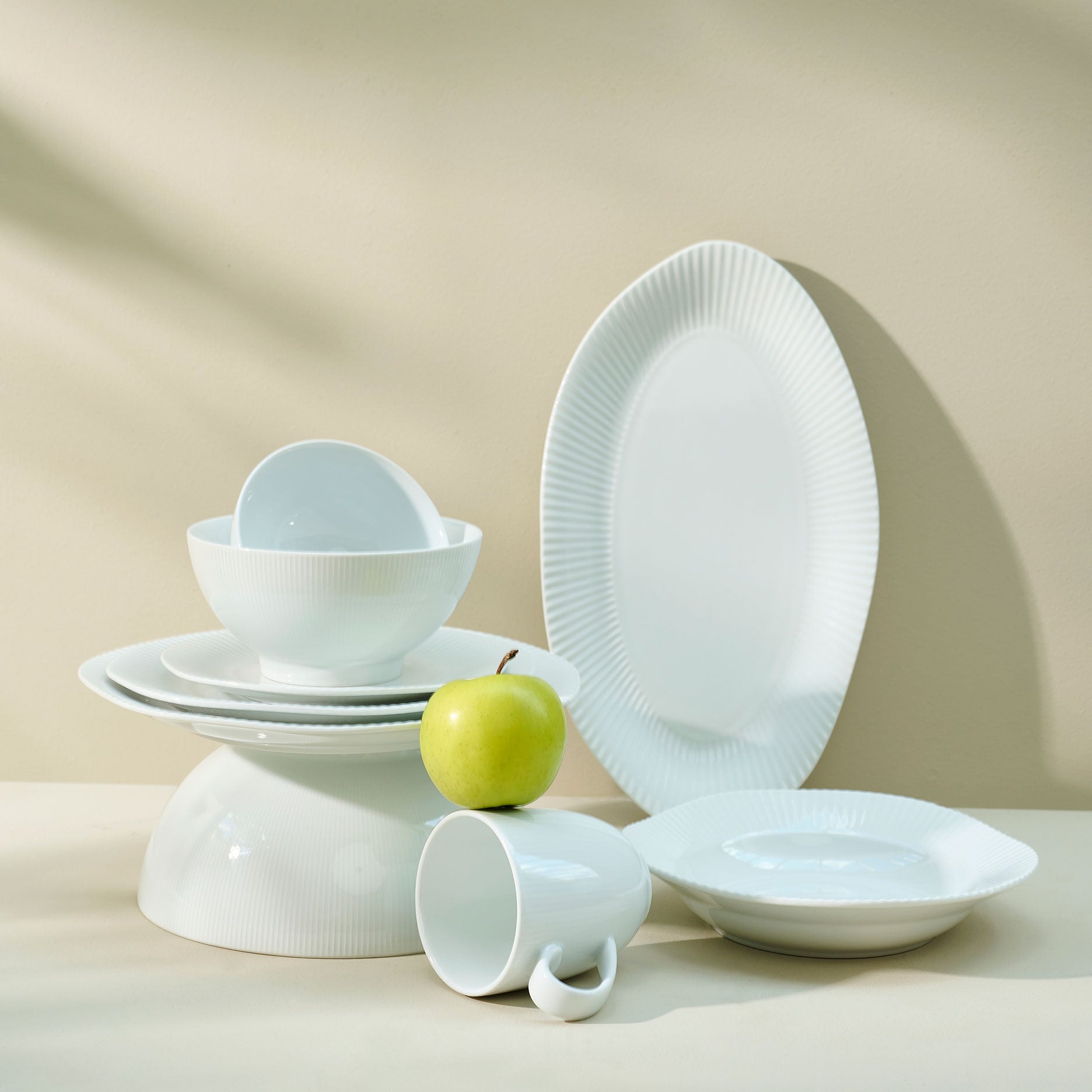 Magic dyb tallerken Ø21,5 cm 2 stk.