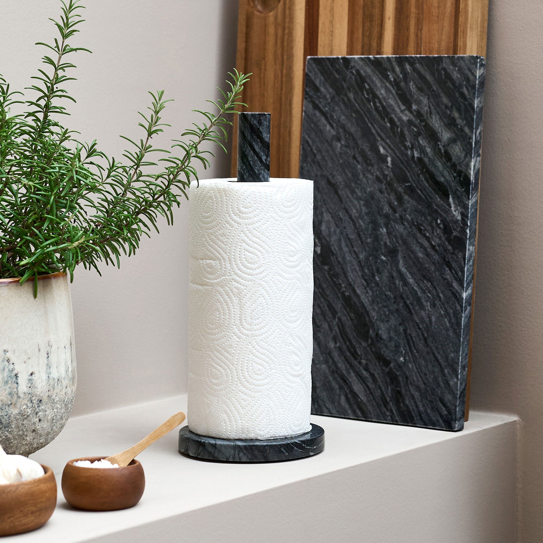 Marble II køkkenrulleholder
