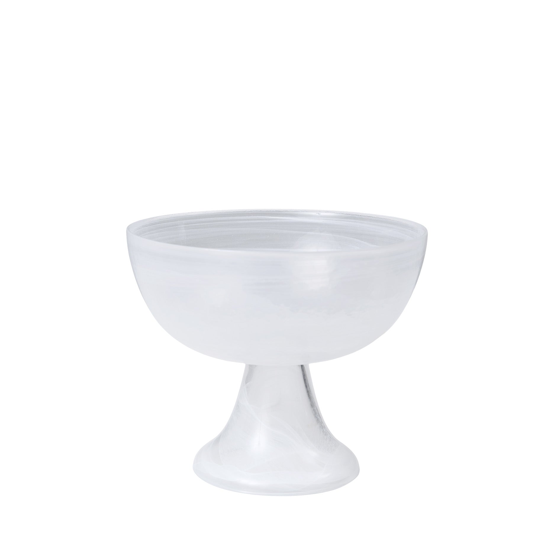 Cotton Candy skål på fod Ø13 cm