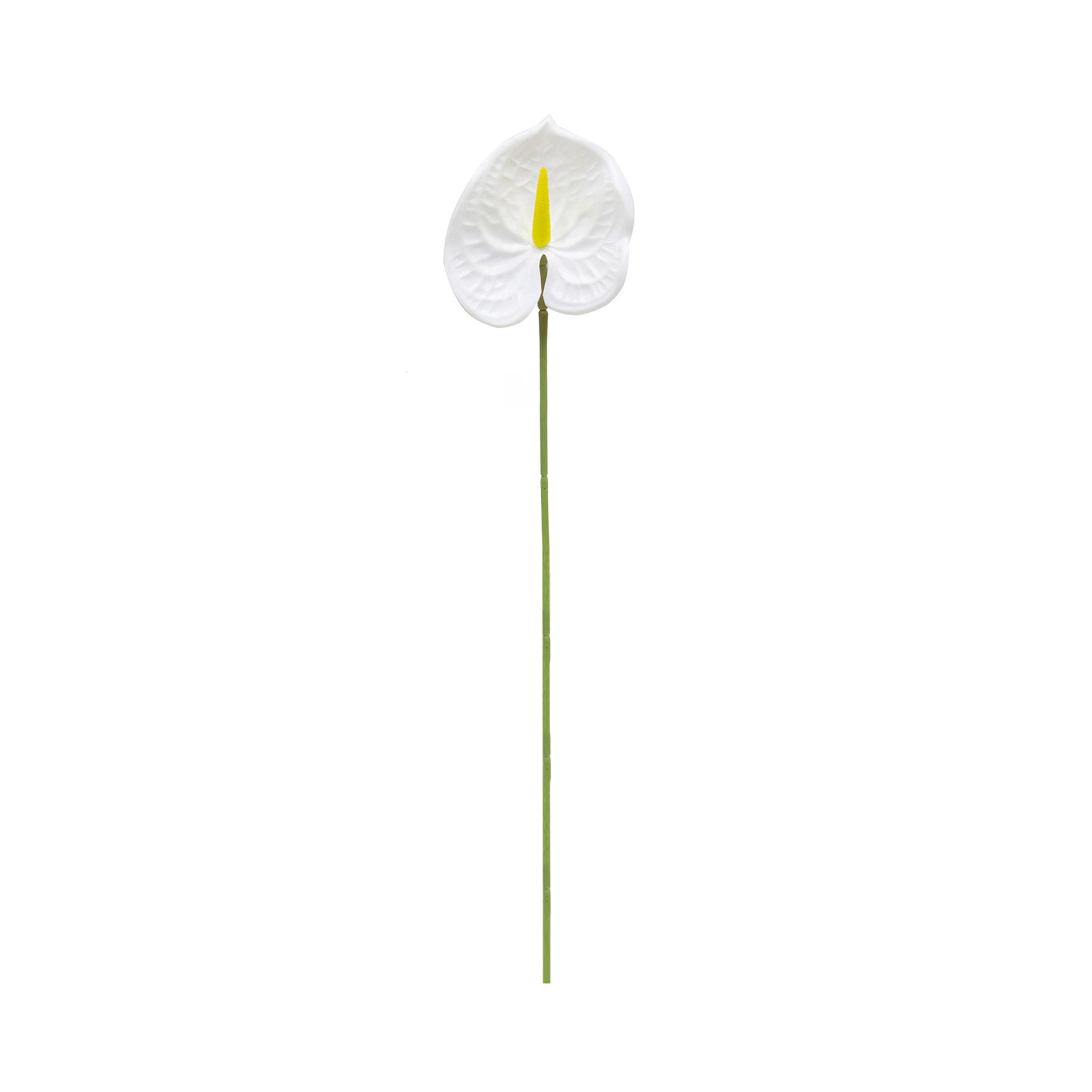 Kunstig flamingoblomst (anthurium)