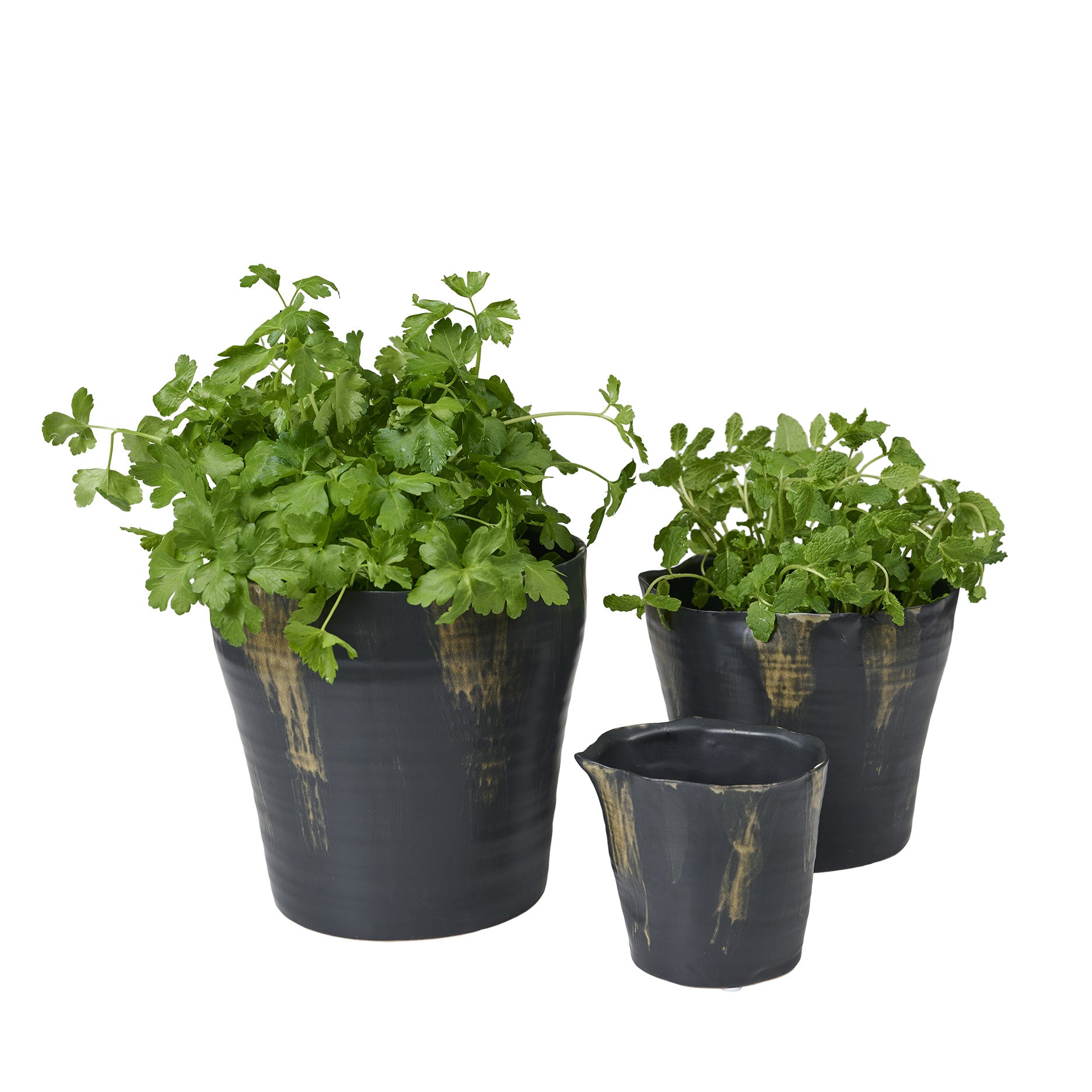 Sculpted urtepotte Ø12,5 cm