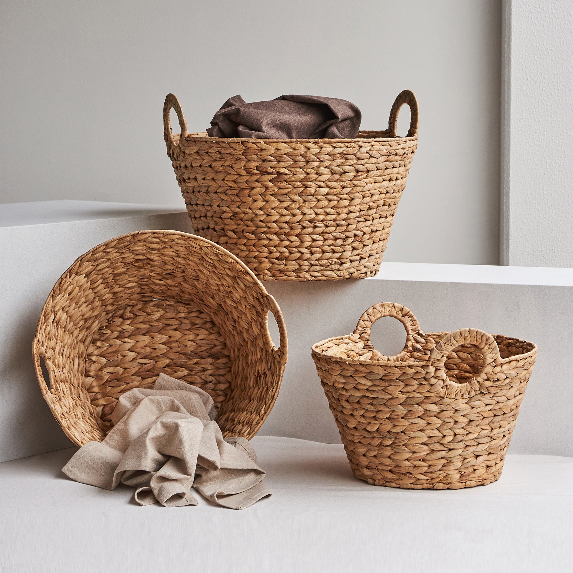 Weave II rund kurv S