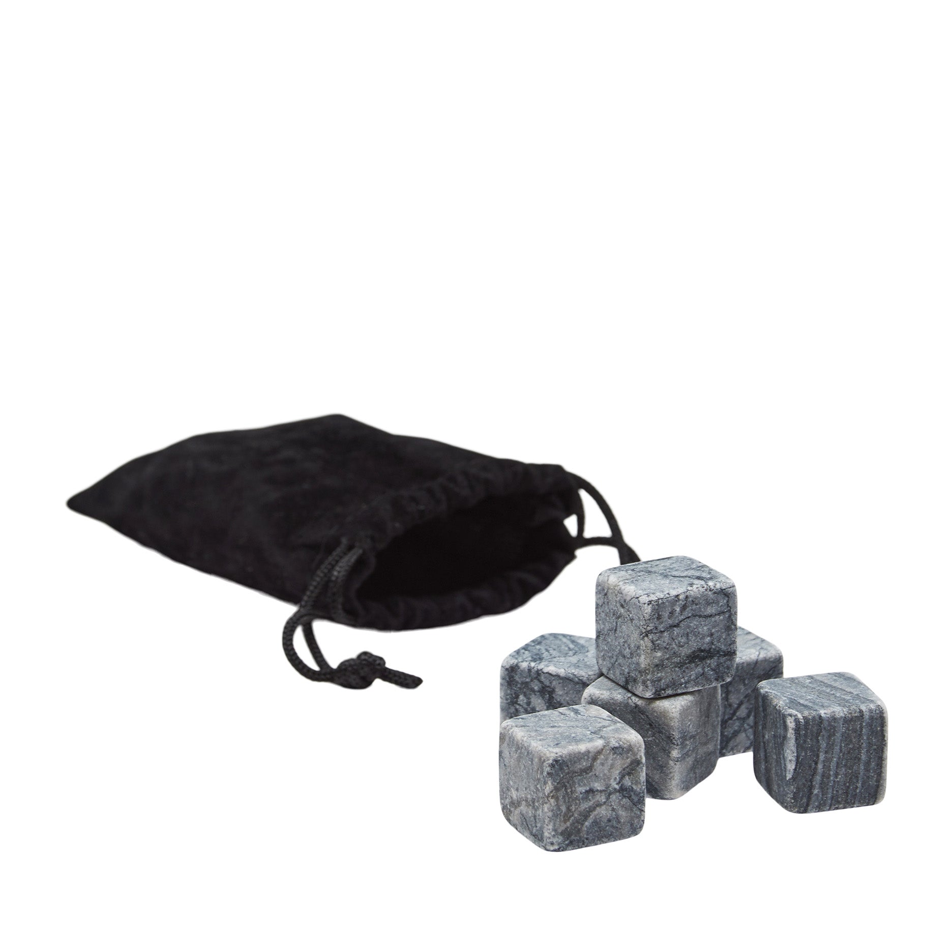 Whiskysten i granit – 6 stk.