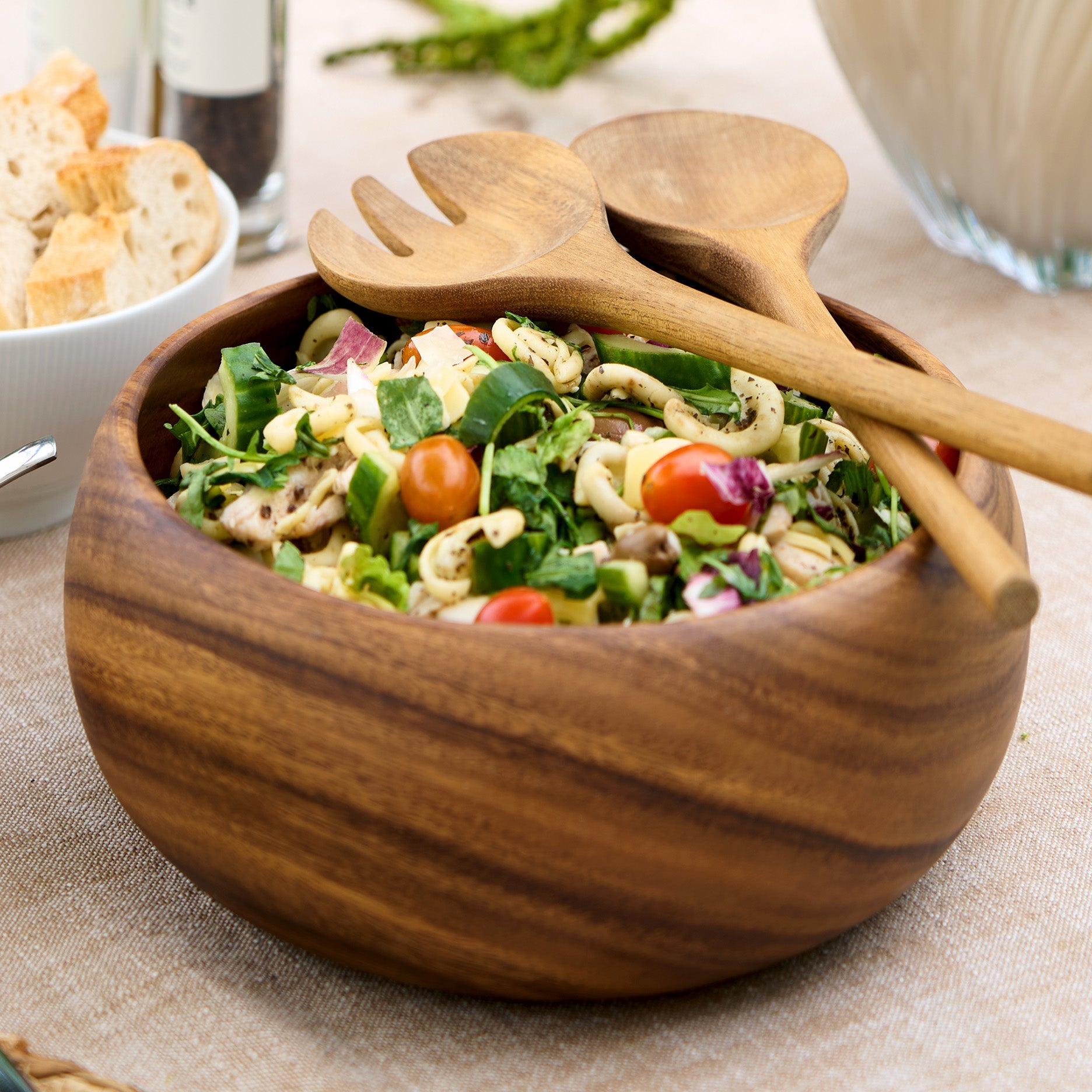 Auri akacia skål Ø25