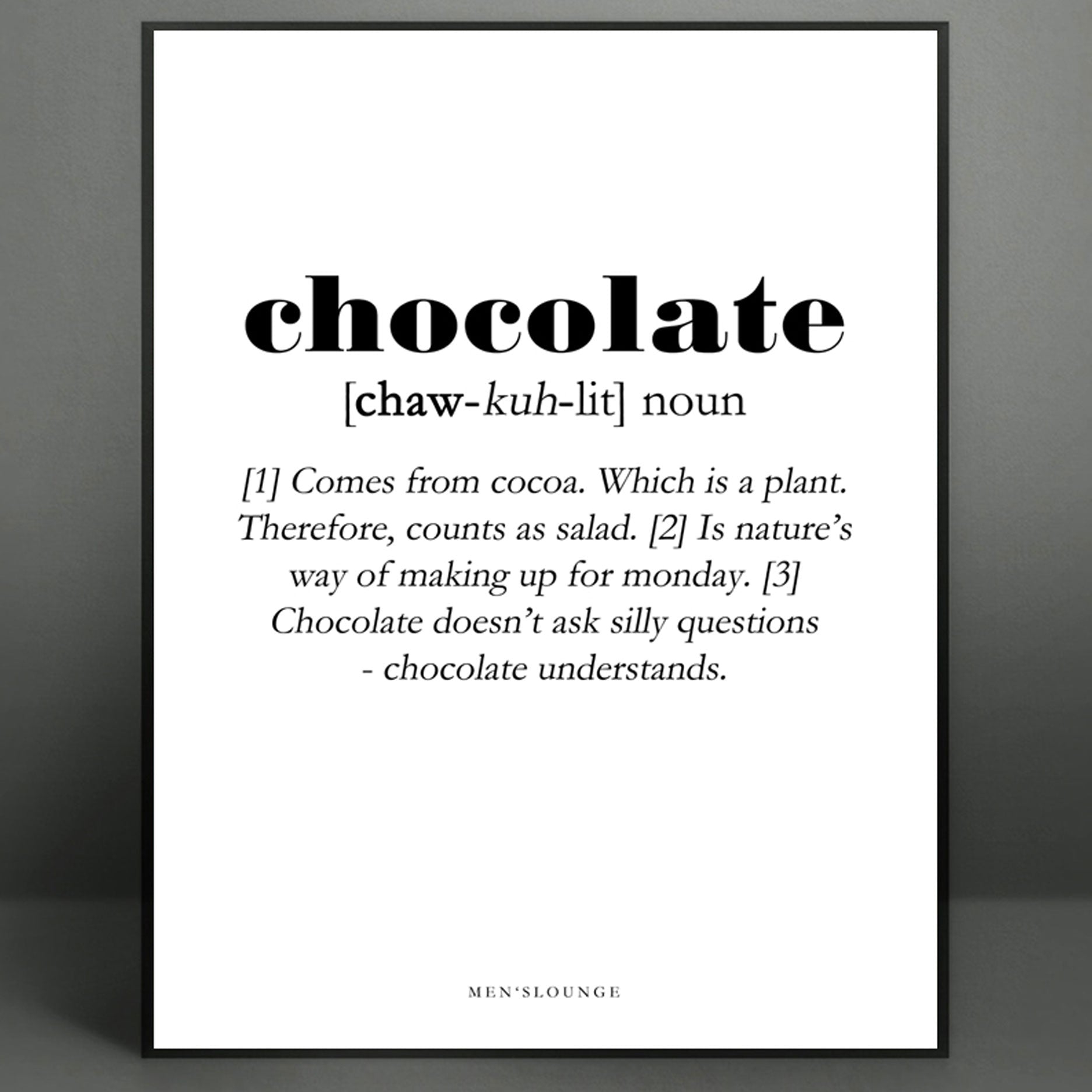 Chocolate Definition A4