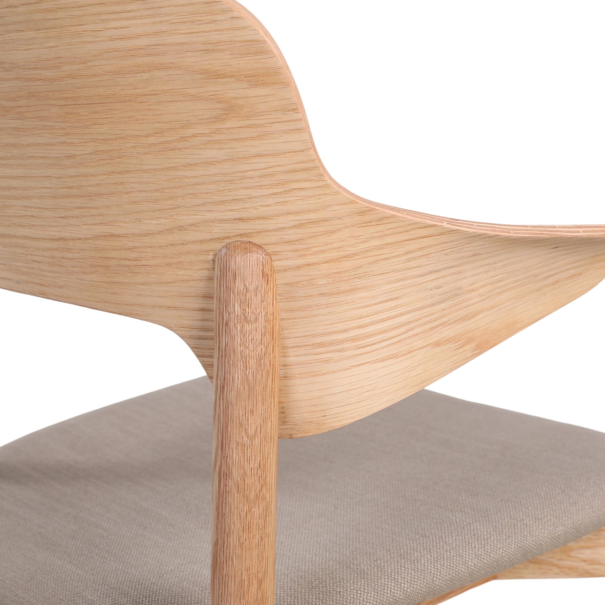 Curvy spisebordsstol