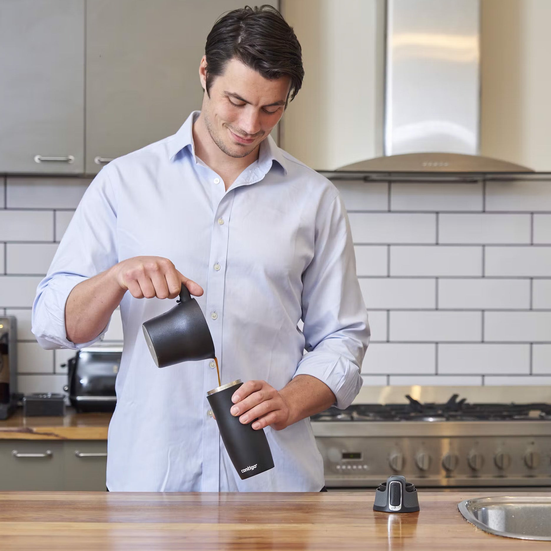 West loop termokrus 470 ml matte black