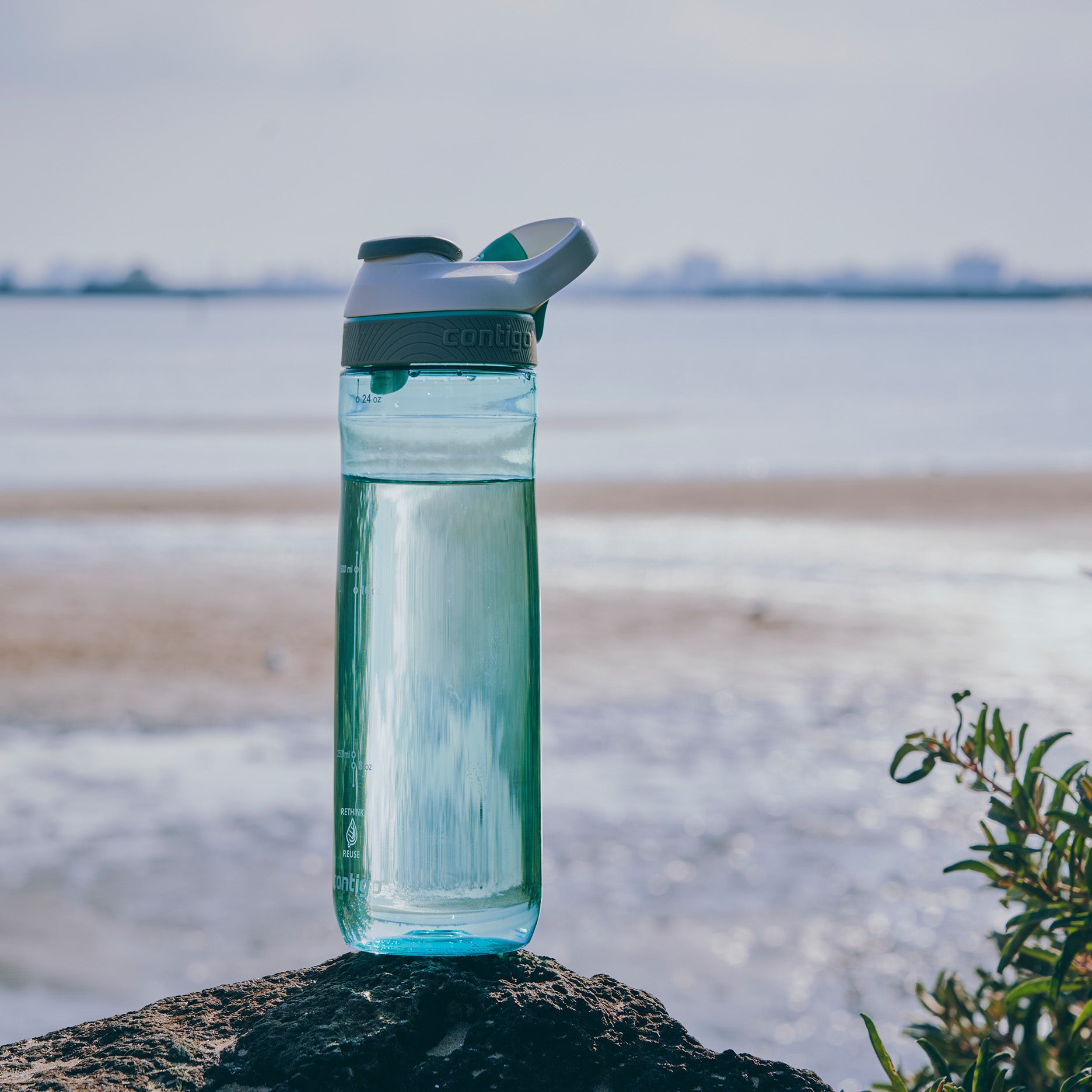 Cortland tritan ReNew drikkedunk 720 ml greyed jade