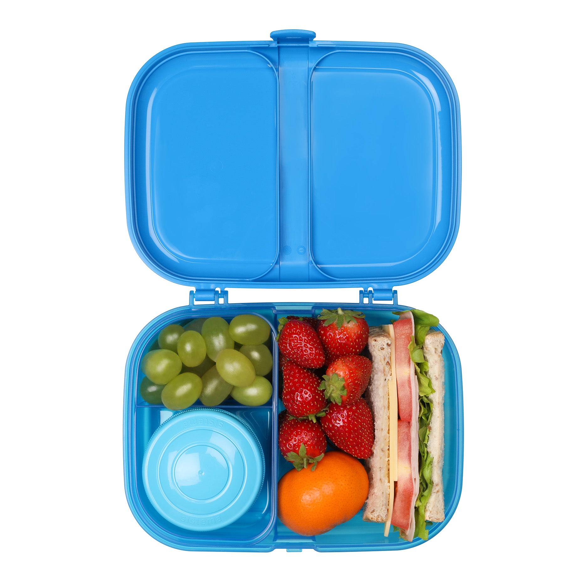 Ribbon madkasse 1,1 L blue