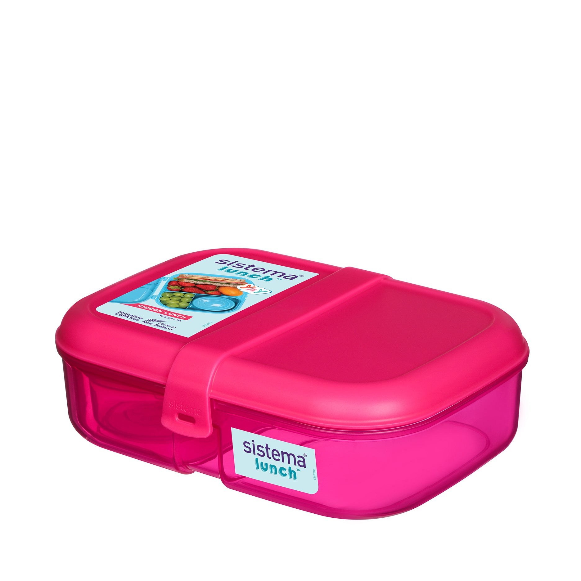 Ribbon madkasse 1,1 L pink