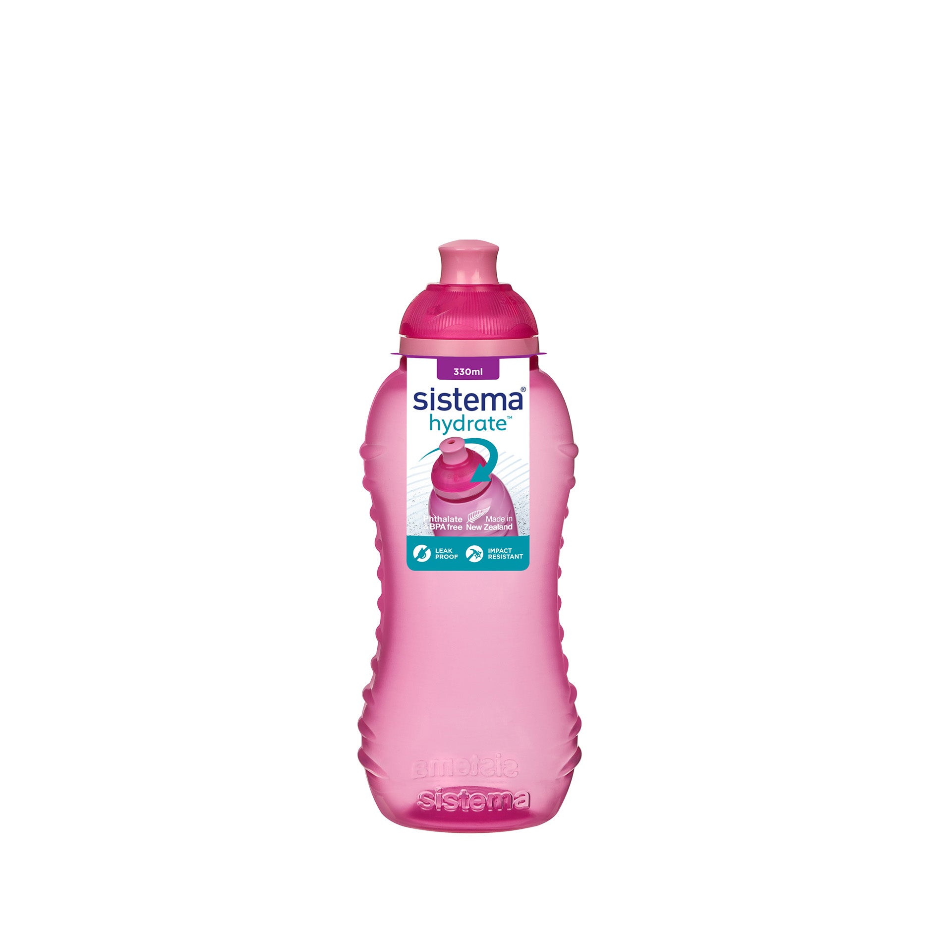 Twist 'n' Sip drikkedunk 330 ml pink