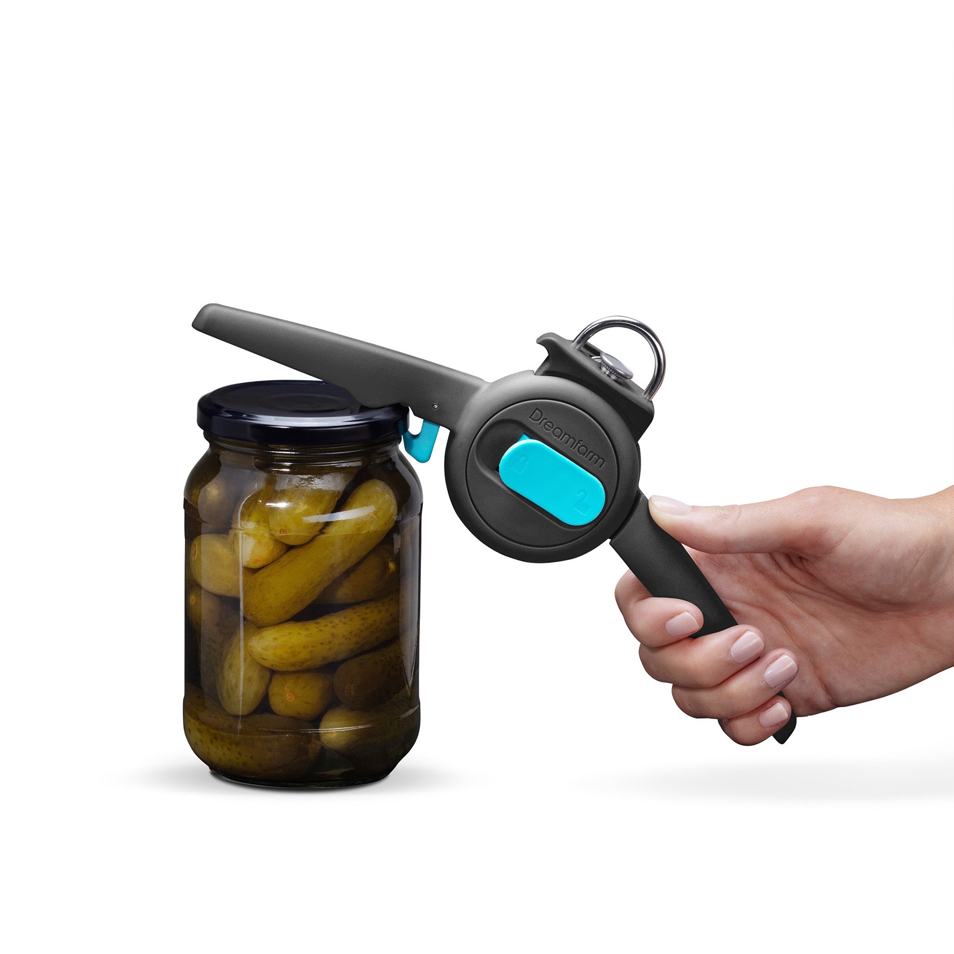 Dopener dåseåbner black