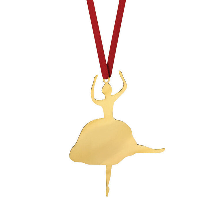 Ophæng Ballerina forgyldt
