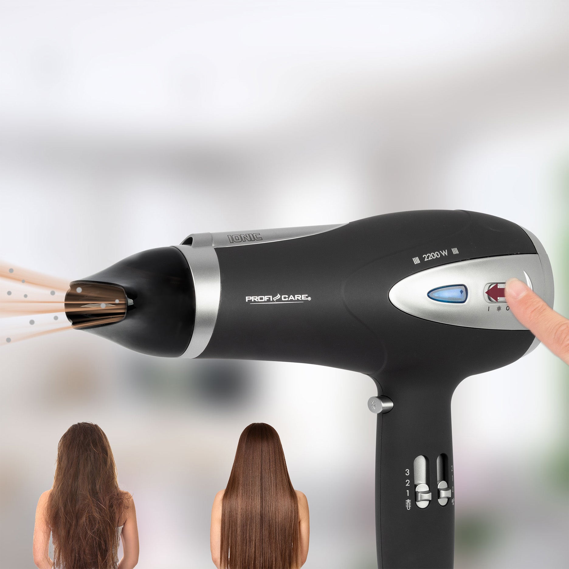 Hårtørrer 2200W sort