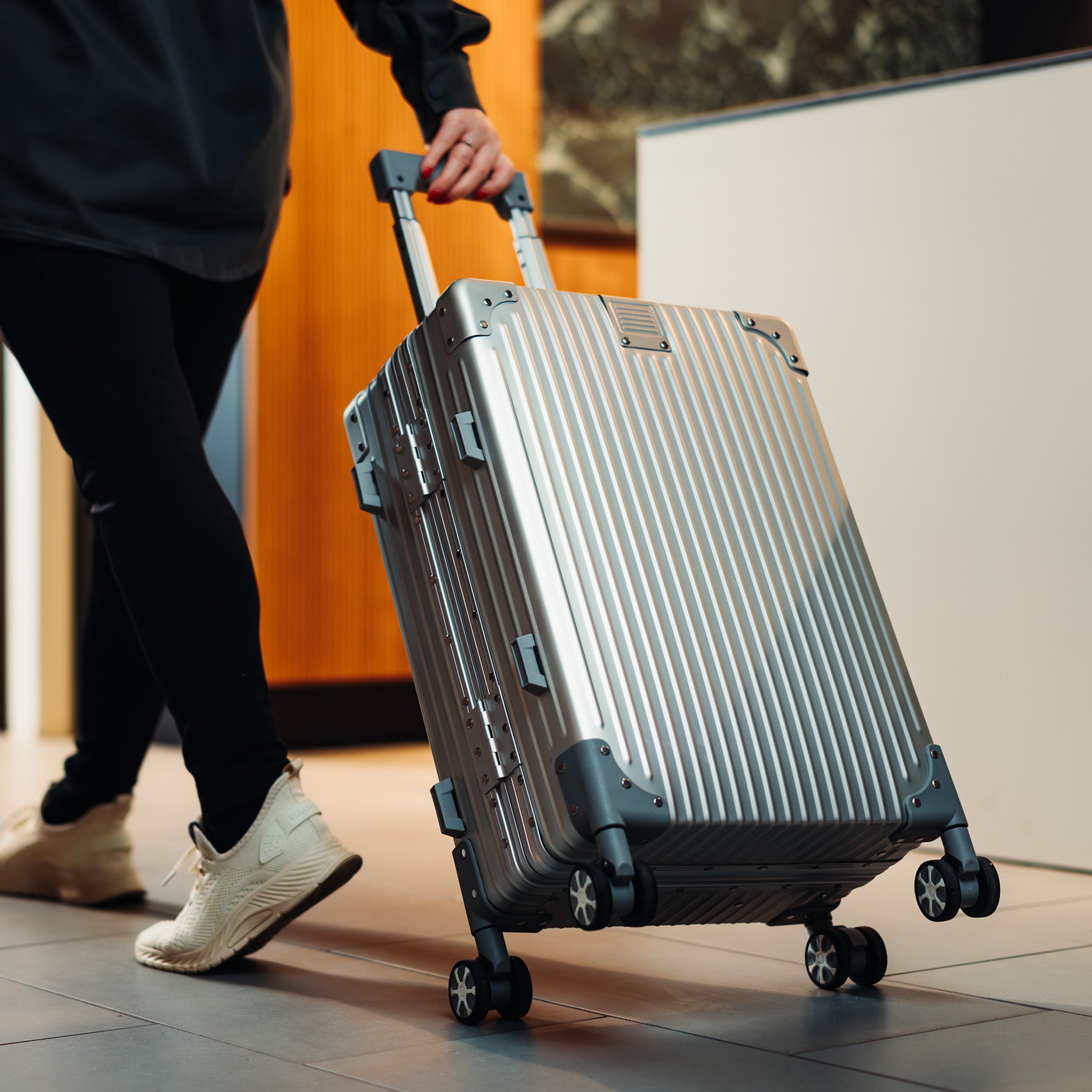 Copenhagen kuffert aluminium