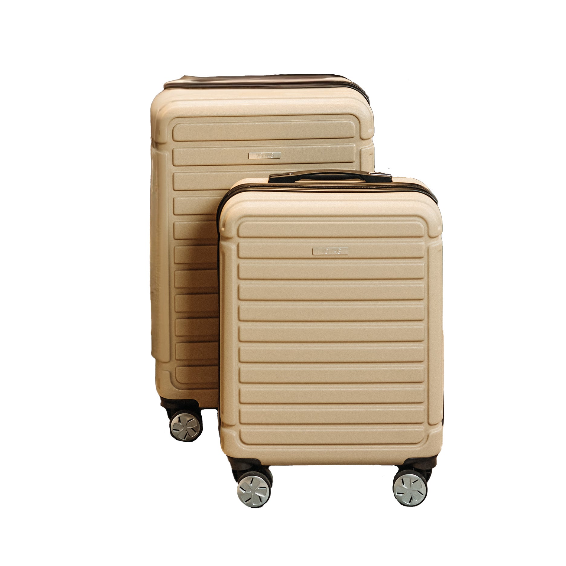 Copenhagen kuffertsæt 2 stk champagne