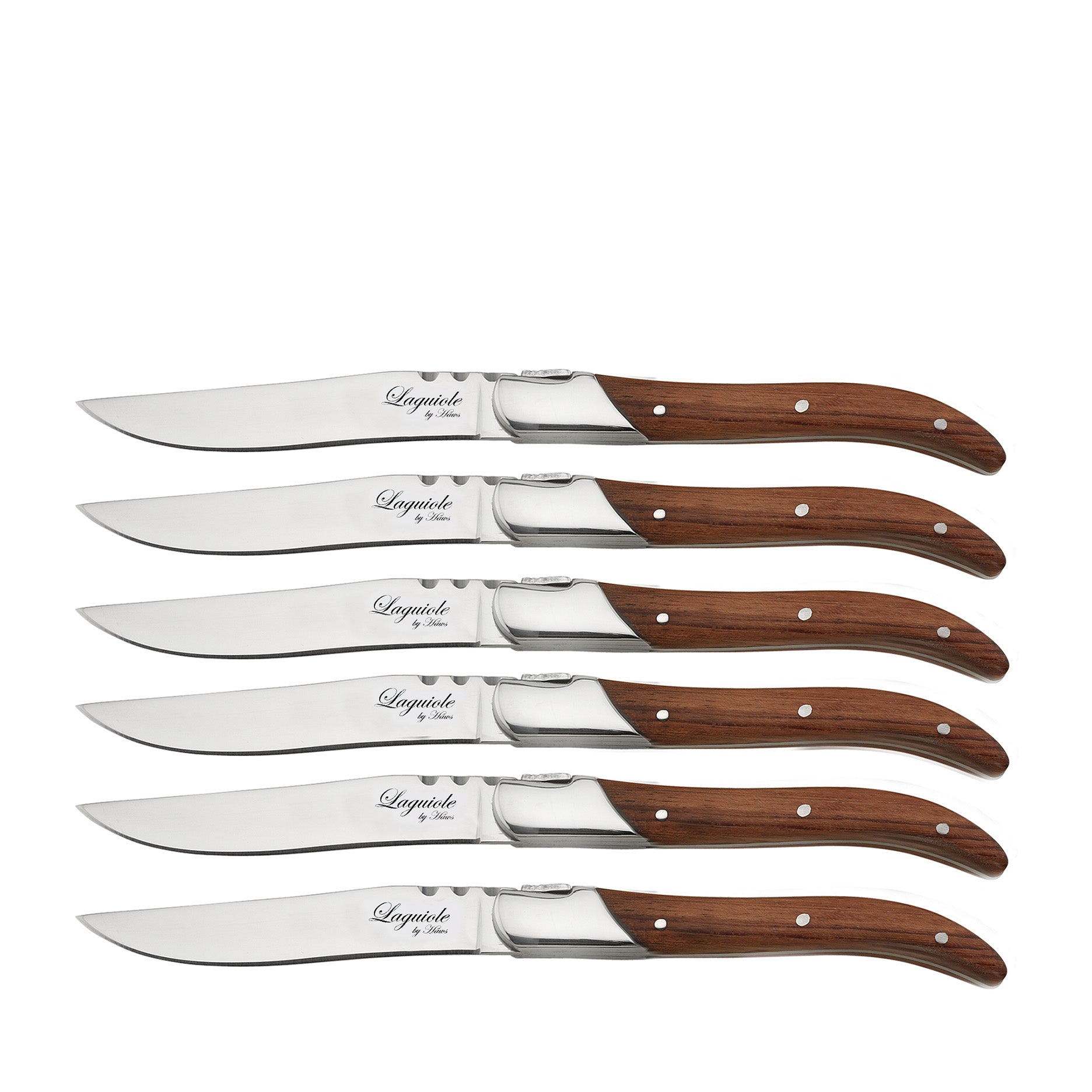 Steakknive 6 stk rosewood