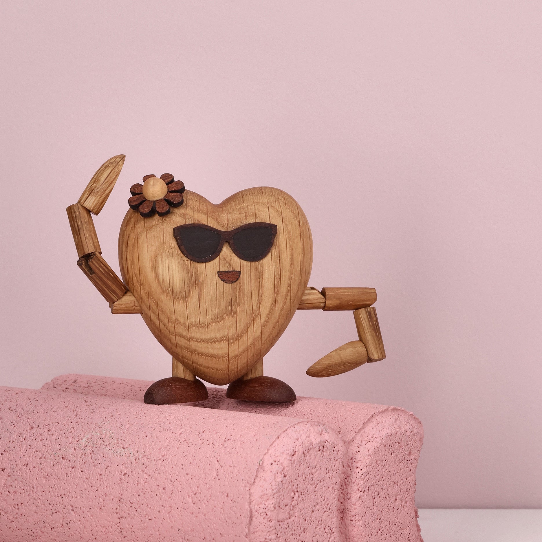 Holly Heart Hjertefigur