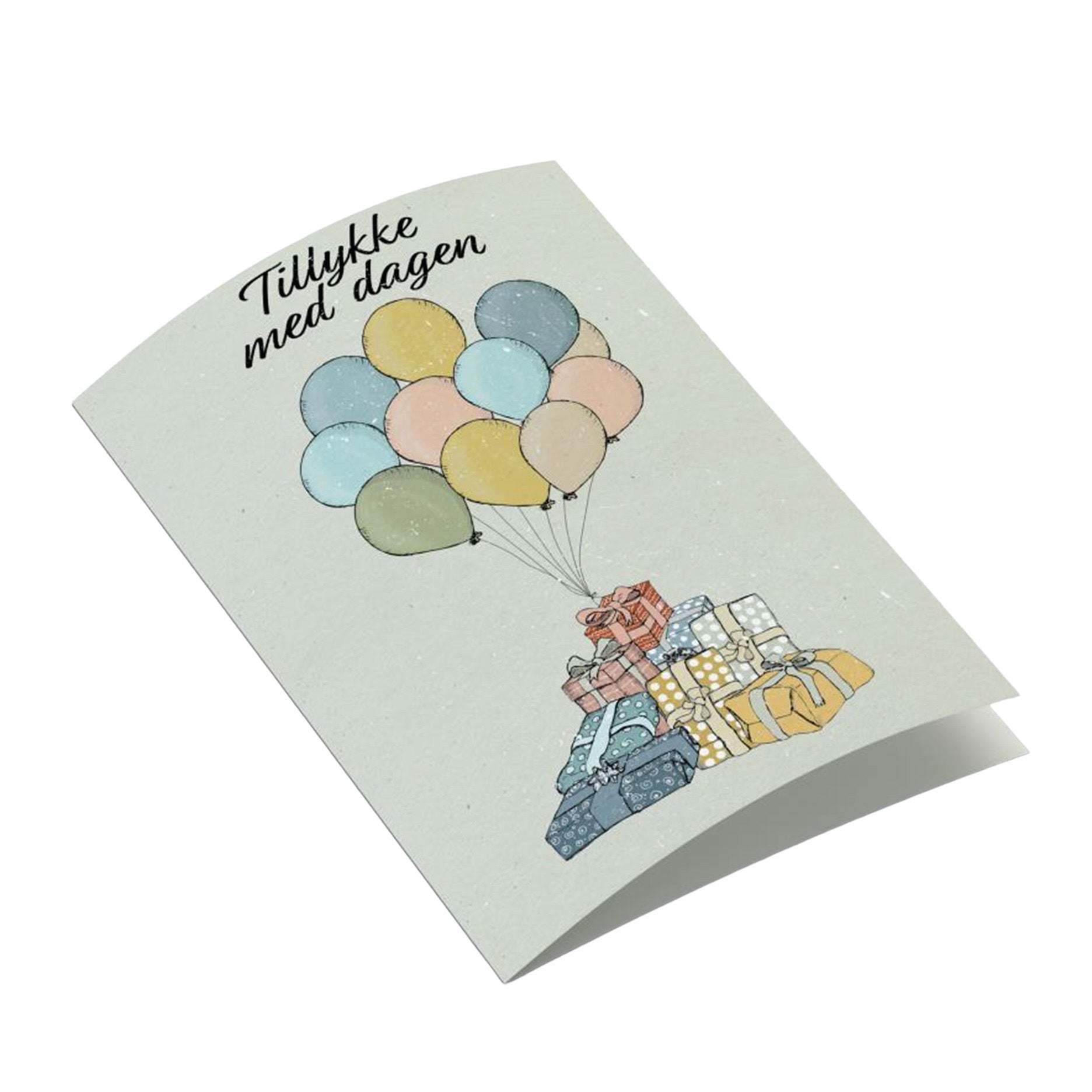 Tillykke Med Dagen A7 kort