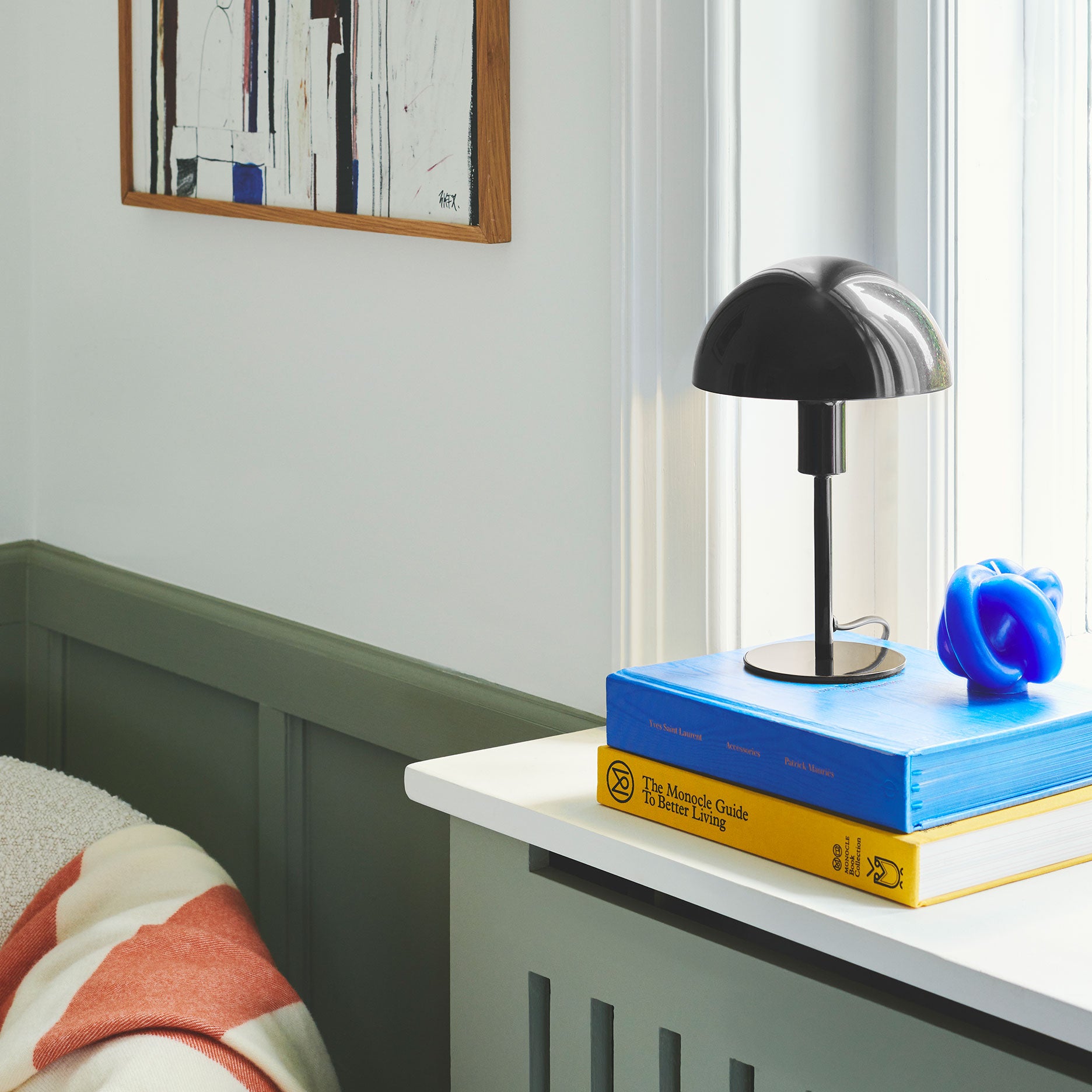 Ellen mini bordlampe sort