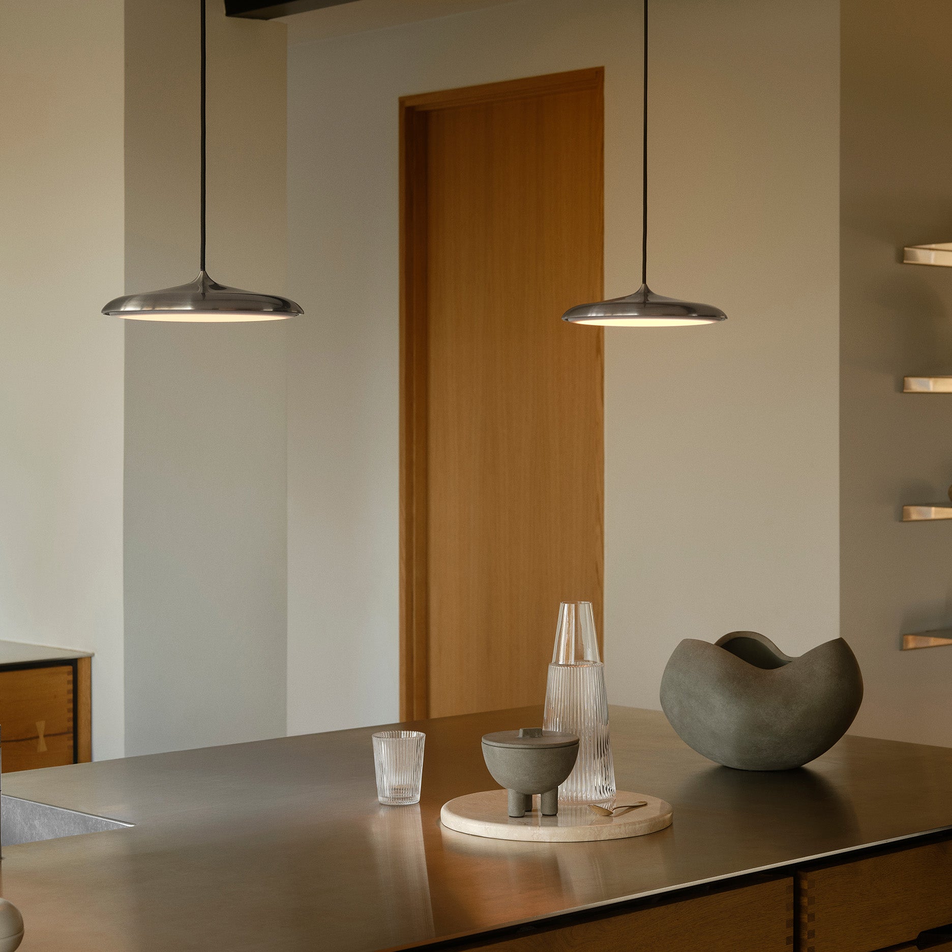 Artist 25 pendel rustfrit stål