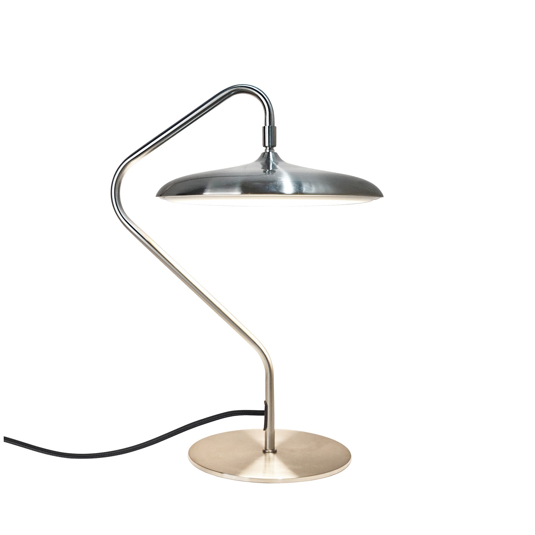 Artist bordlampe rustfrit stål