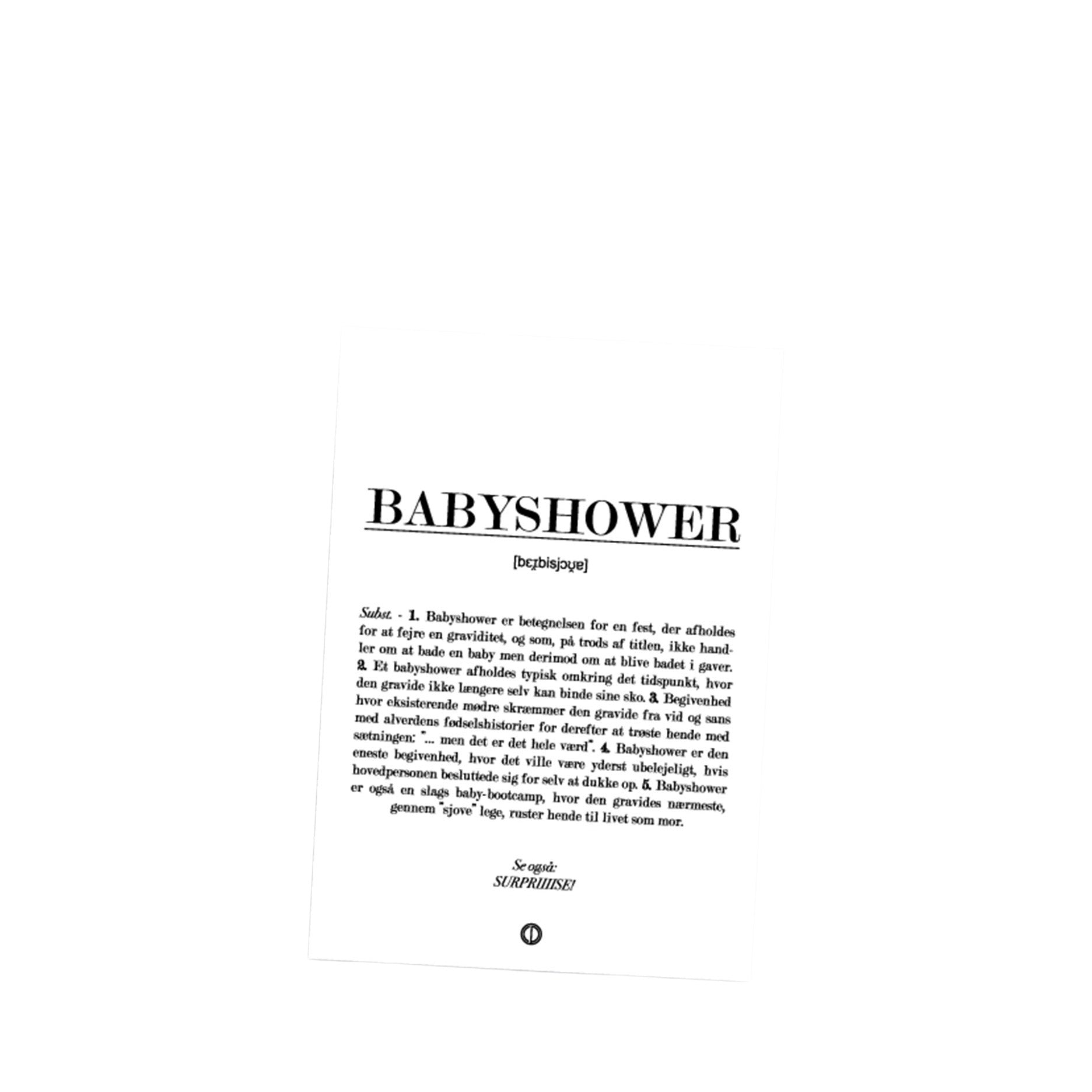 Babyshower Definitions