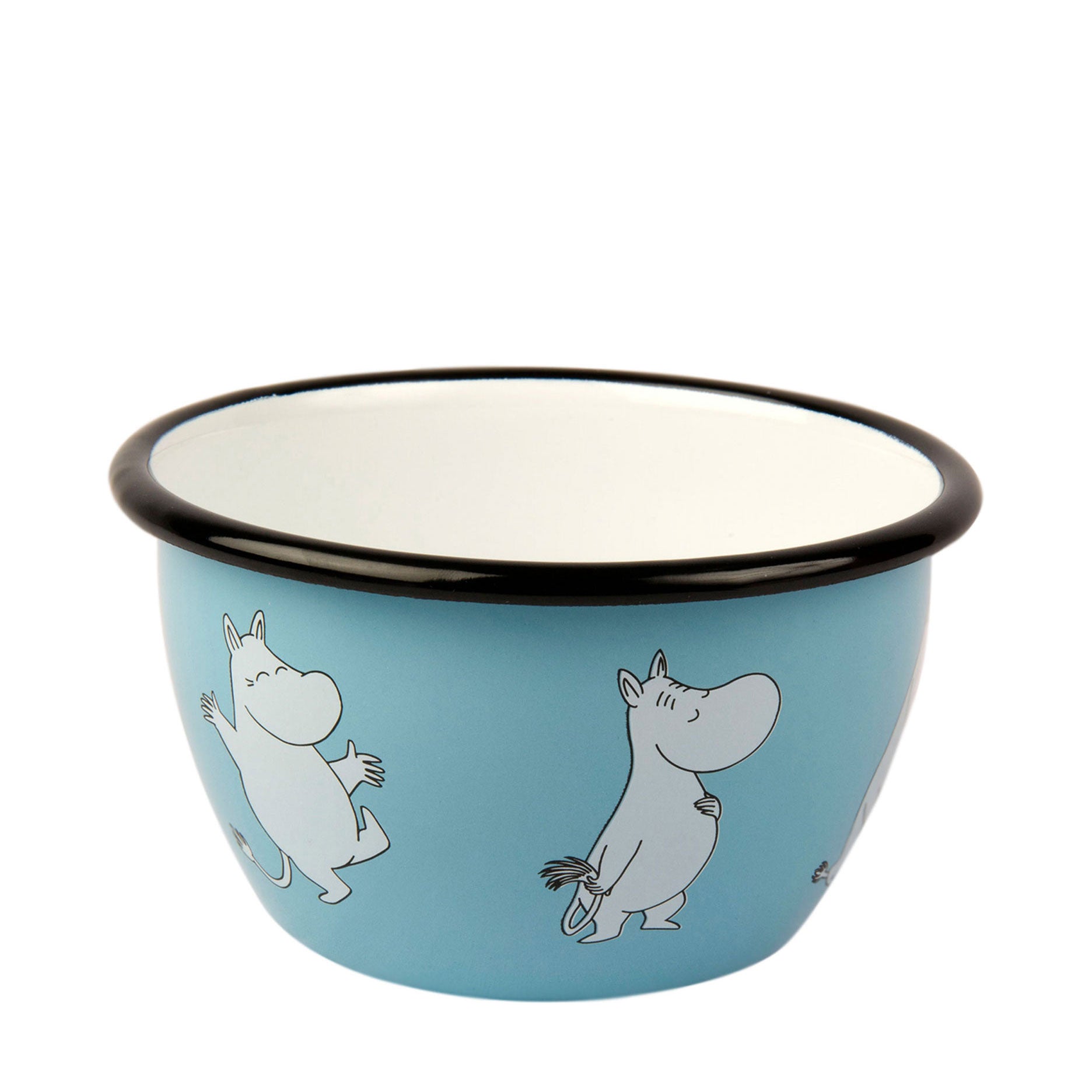 Emaljeskål 6 dl "Mumitrolden"