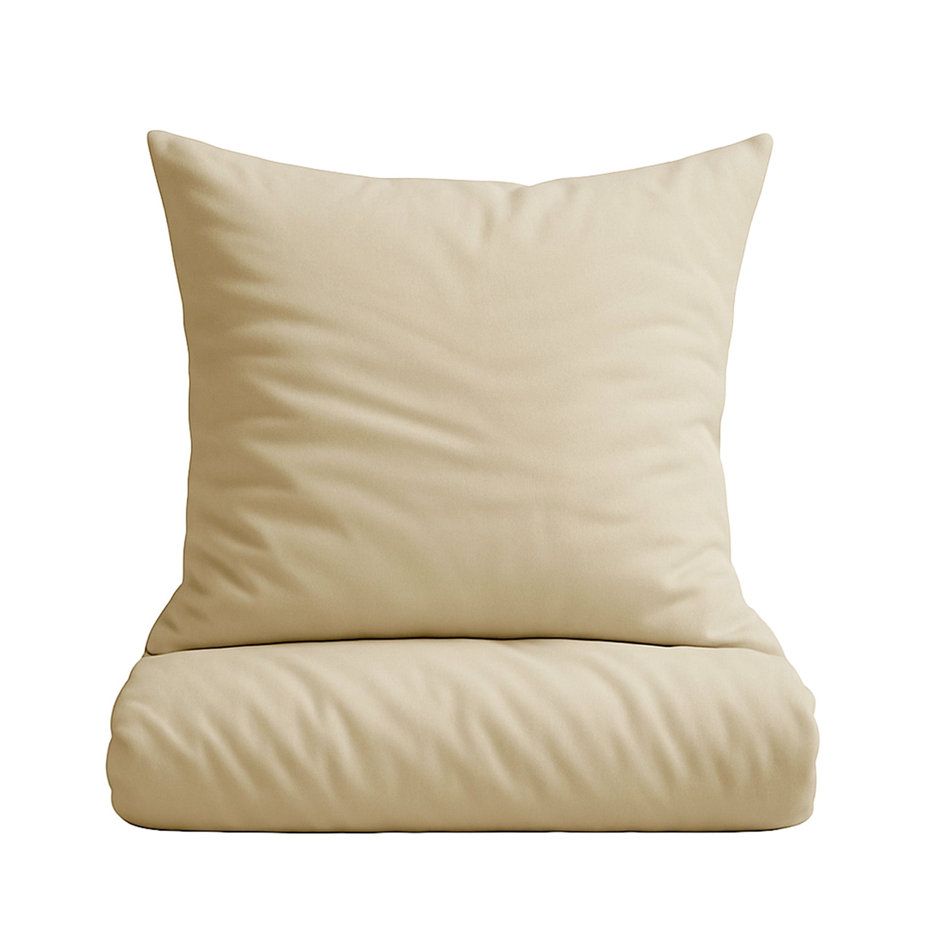 Percale sengetøj 140x220 cm mud